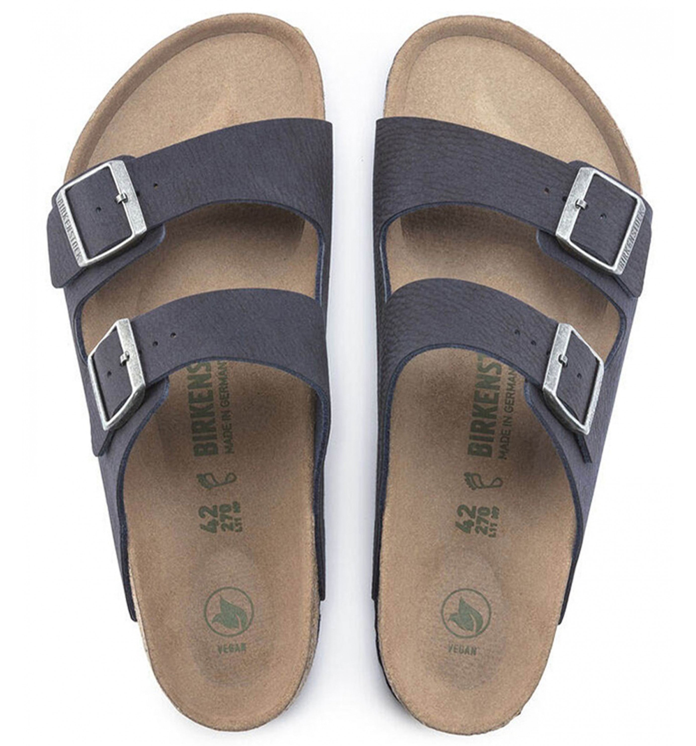 BIRKENSTOCKArizona Desert Dust (Vegan) Mens Dsrtdust Indigo Blue