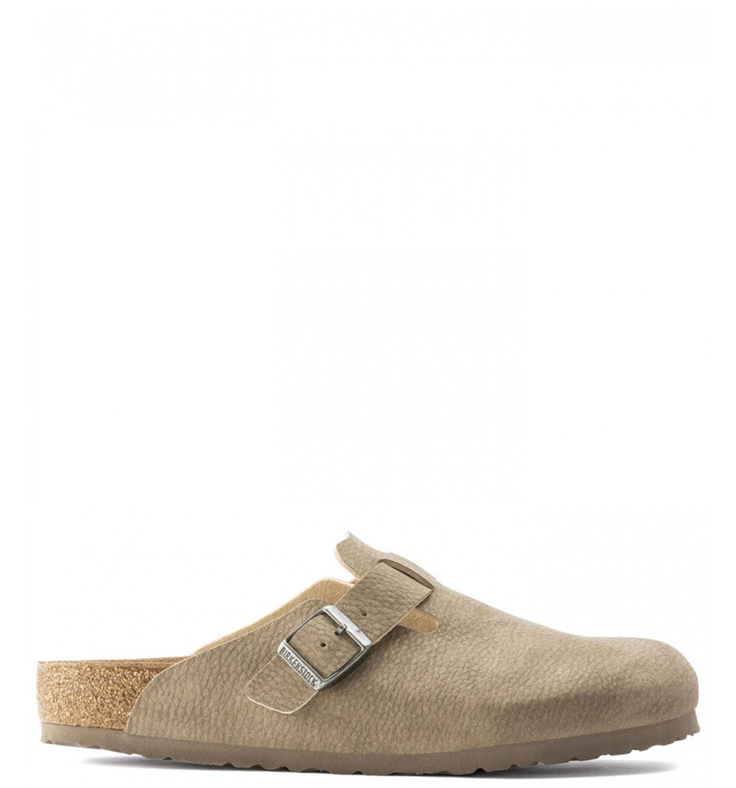 BIRKENSTOCKBoston Desert Dust (Vegan) Mens Dsertdust Gray Taupe
