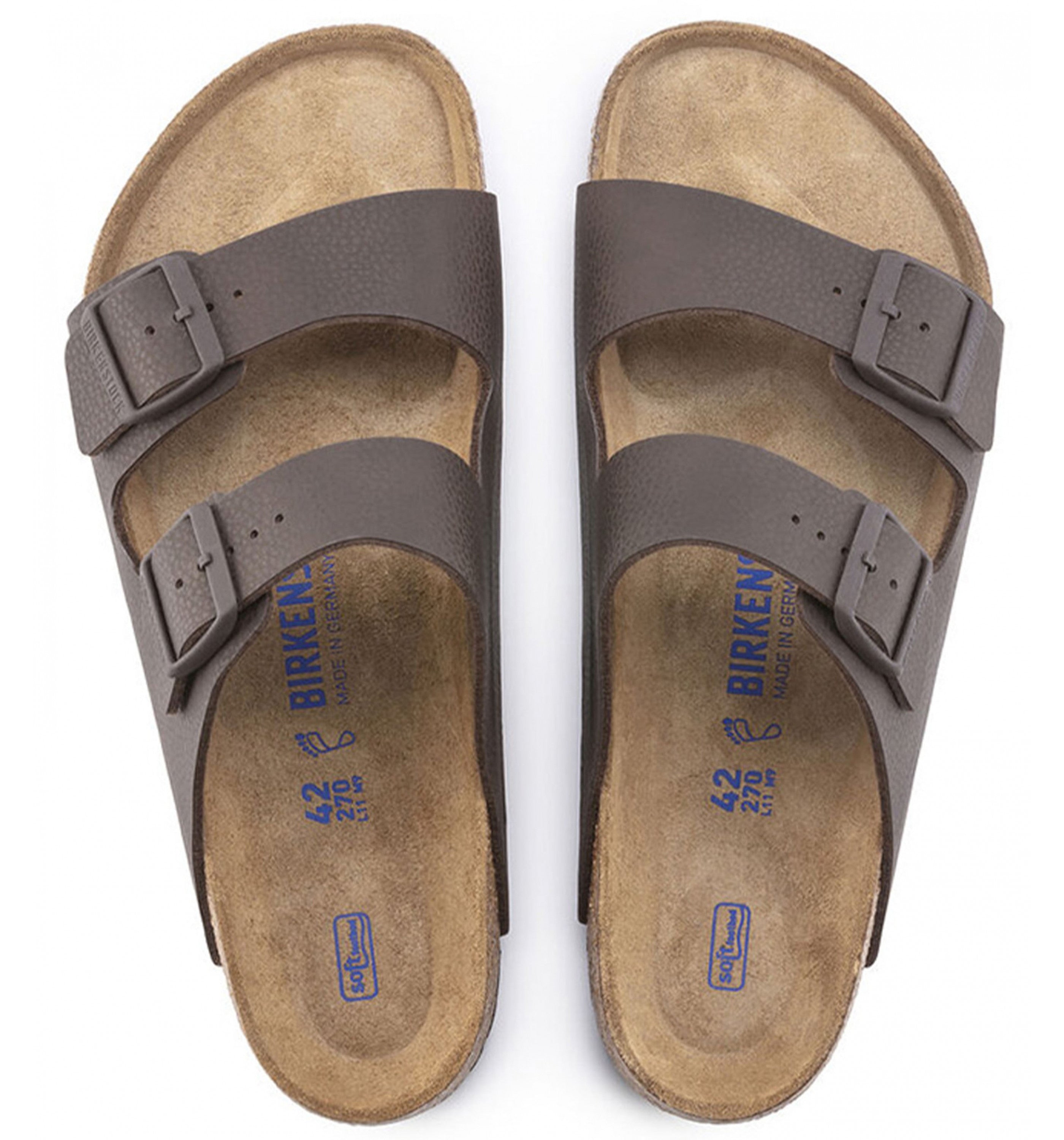 BIRKENSTOCKArizona Sfb Desert Soil Mens Chocolate