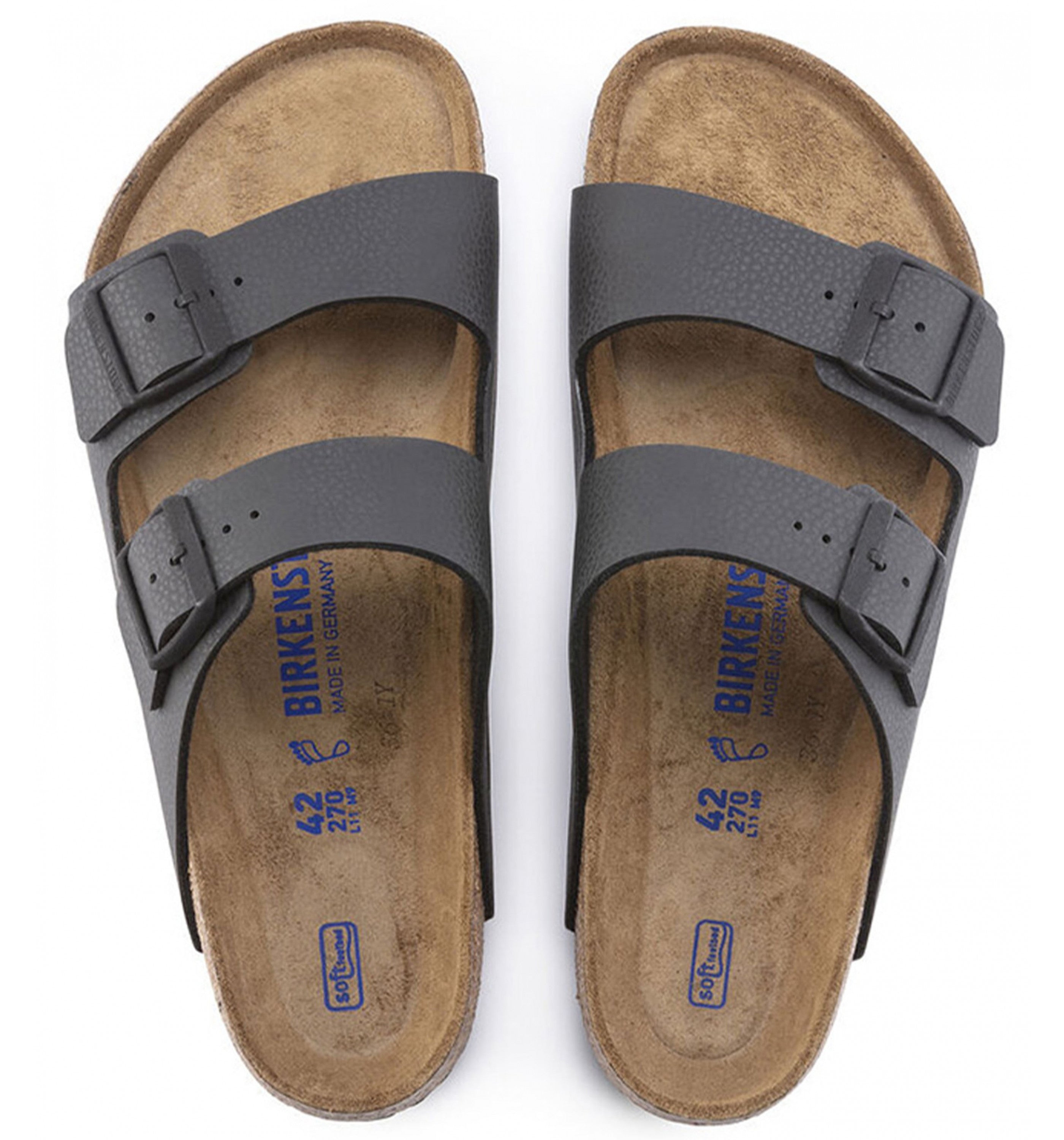 BIRKENSTOCKArizona Sfb Desert Soil Mens Black