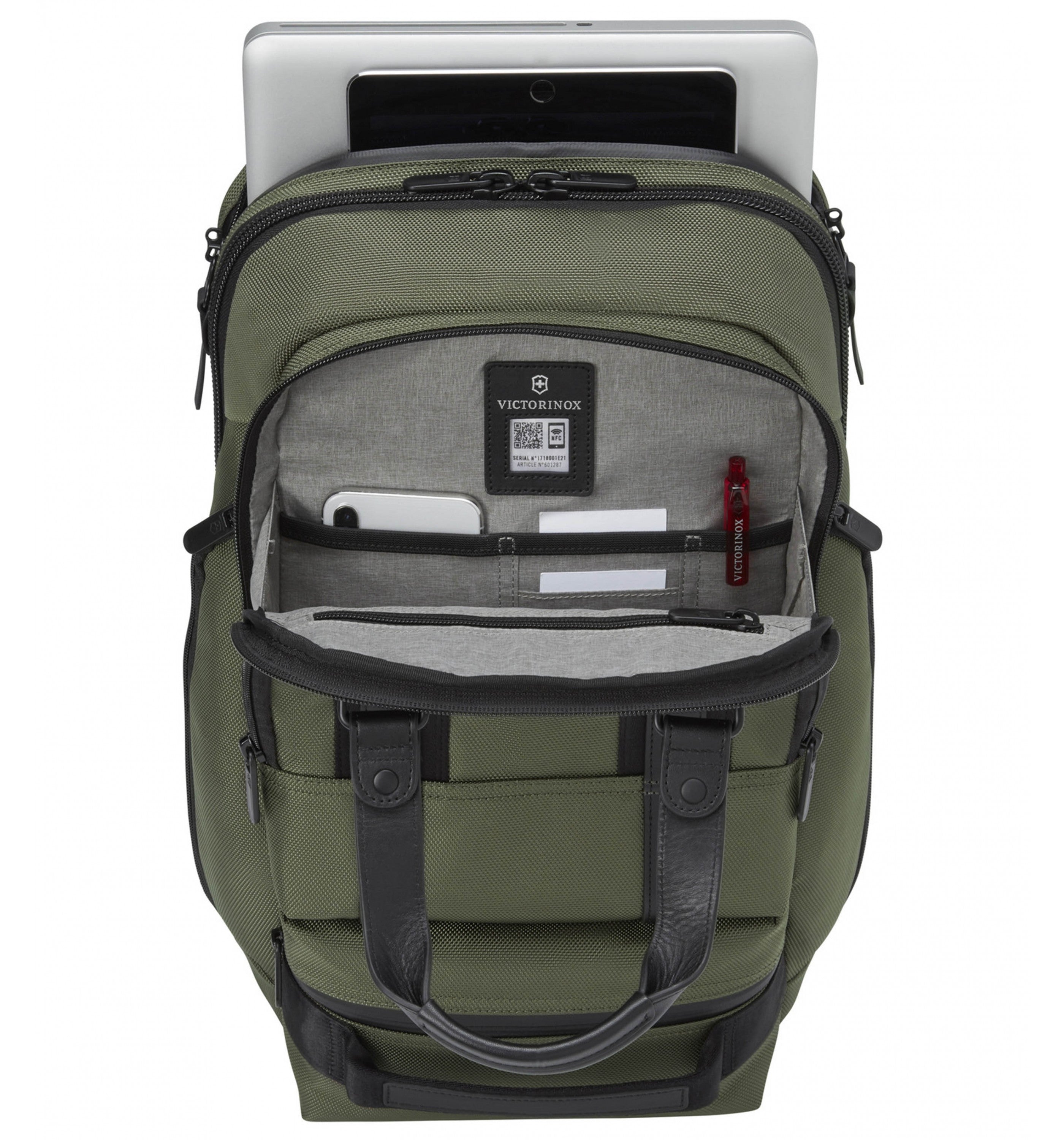 VICTORINOXLEXICON PROFESSIONAL BUSINESS-BELLEVUE 15OLIVE 45.5 CM