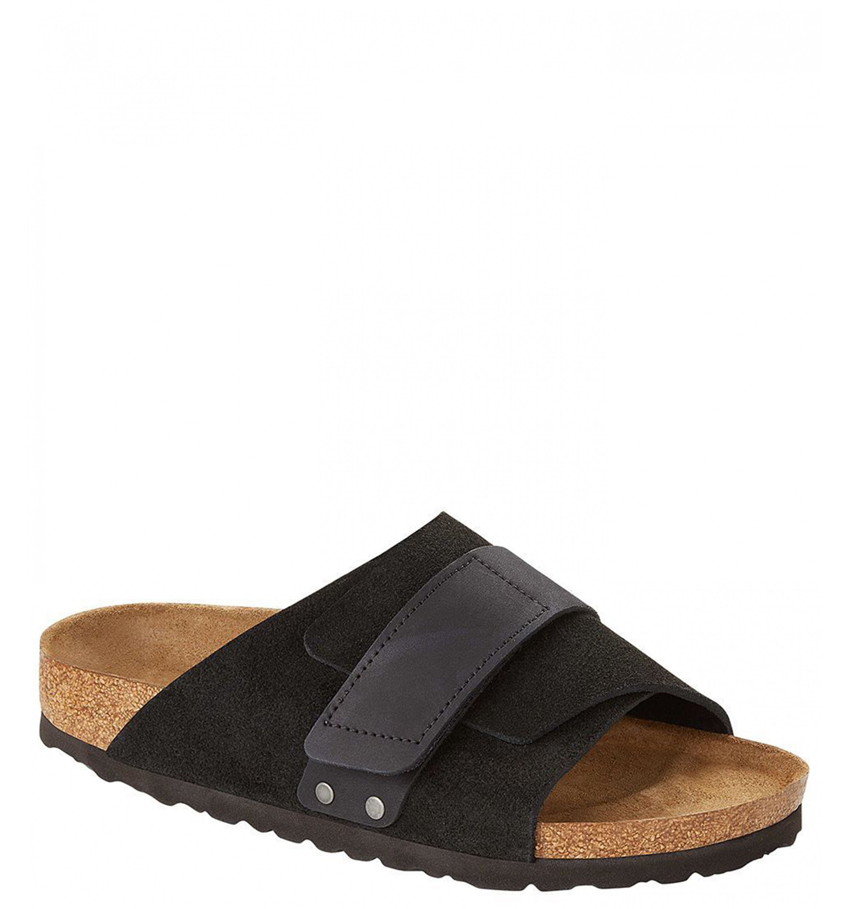 BIRKENSTOCKKyoto Soft Suede&Nubuck Mens Black