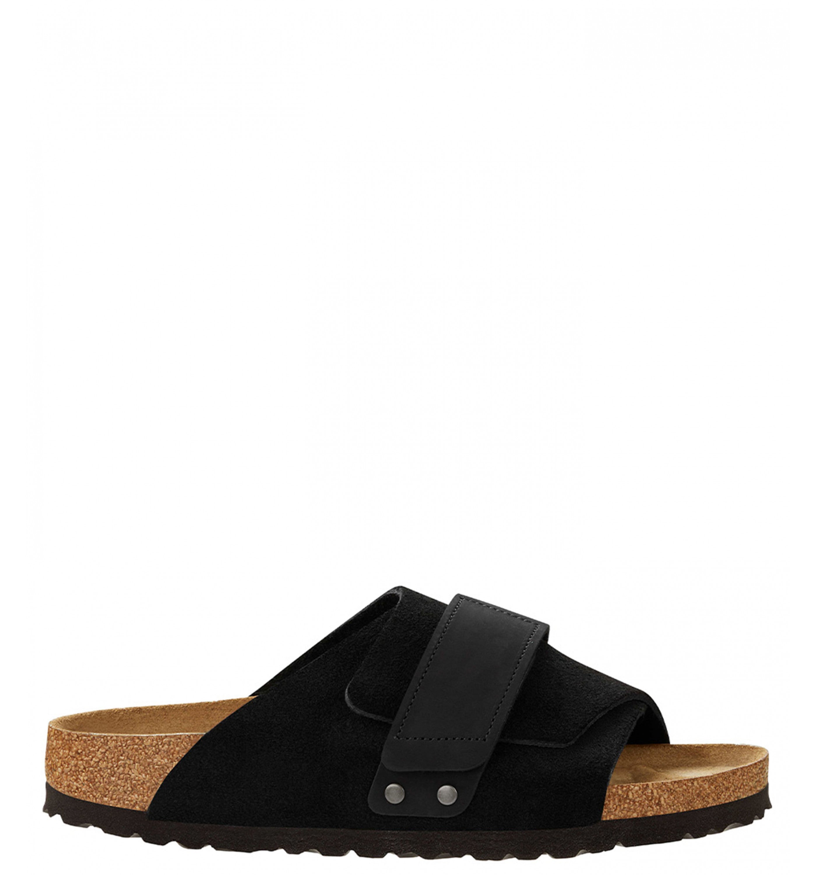 BIRKENSTOCKKyoto Soft Suede&Nubuck Mens Black
