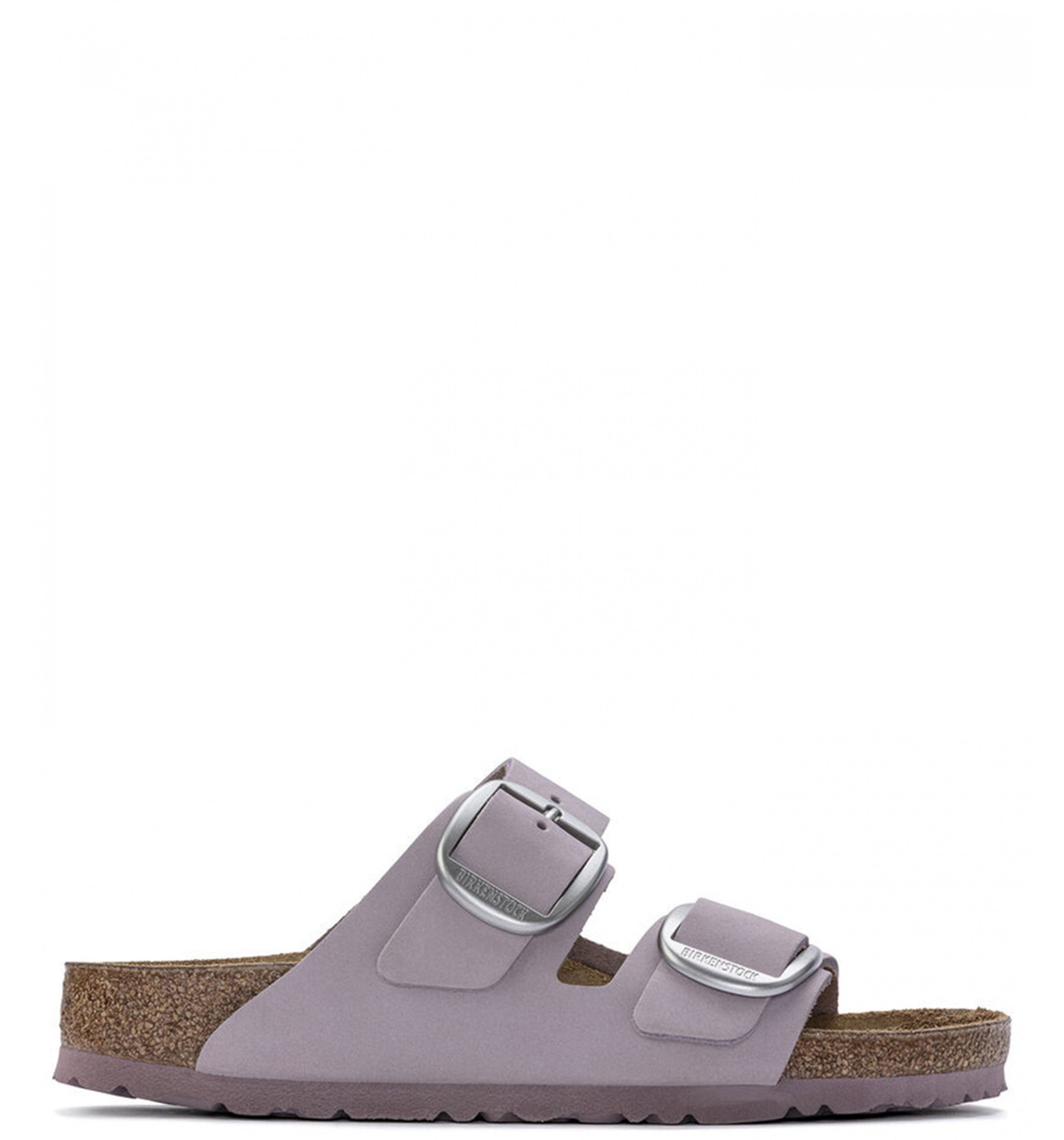 BIRKENSTOCKArizona Big Buckle Nubuck Womens Yomo Lilac