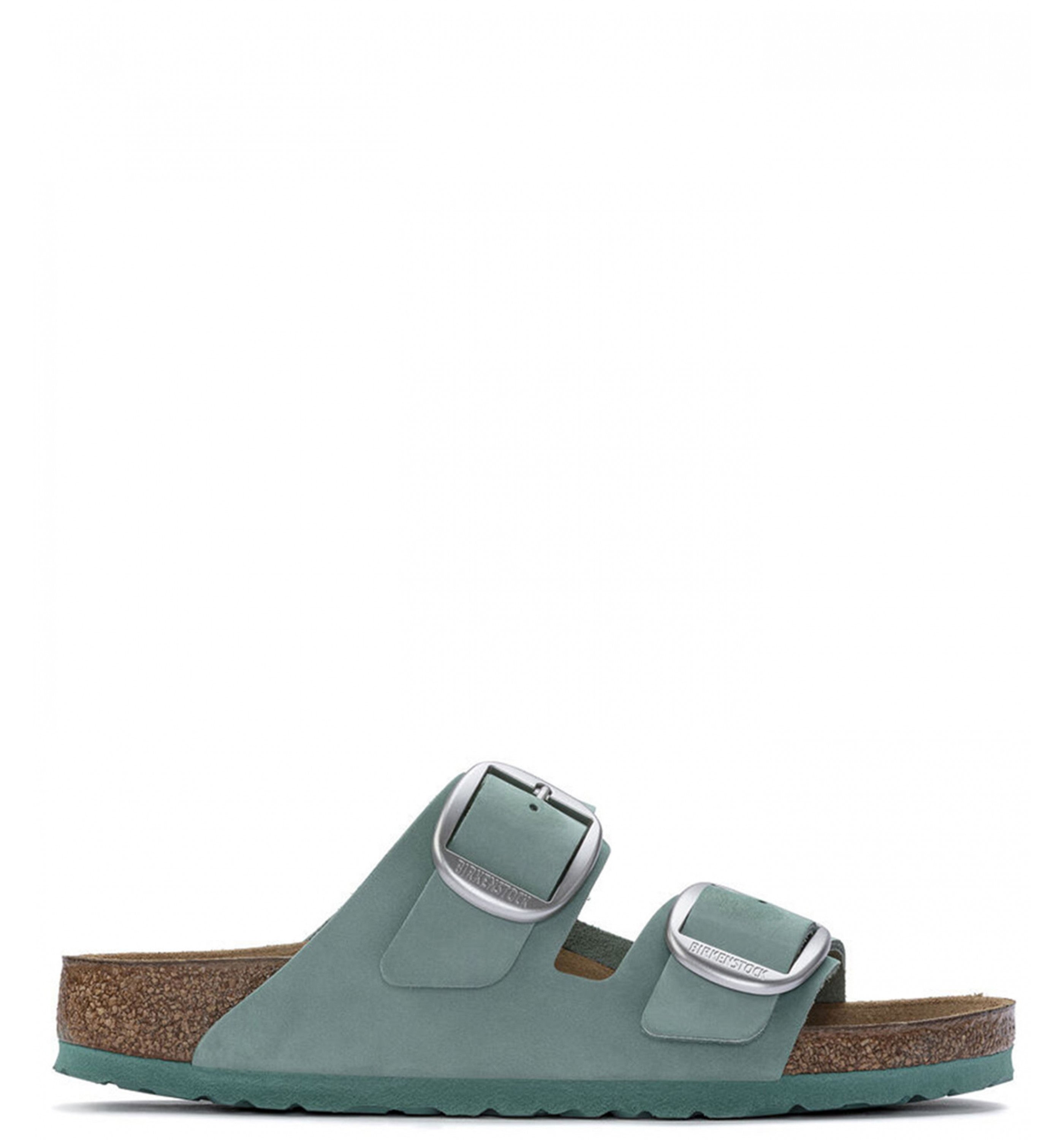 BIRKENSTOCKArizona Big Buckle Nubuck Womens Beryl