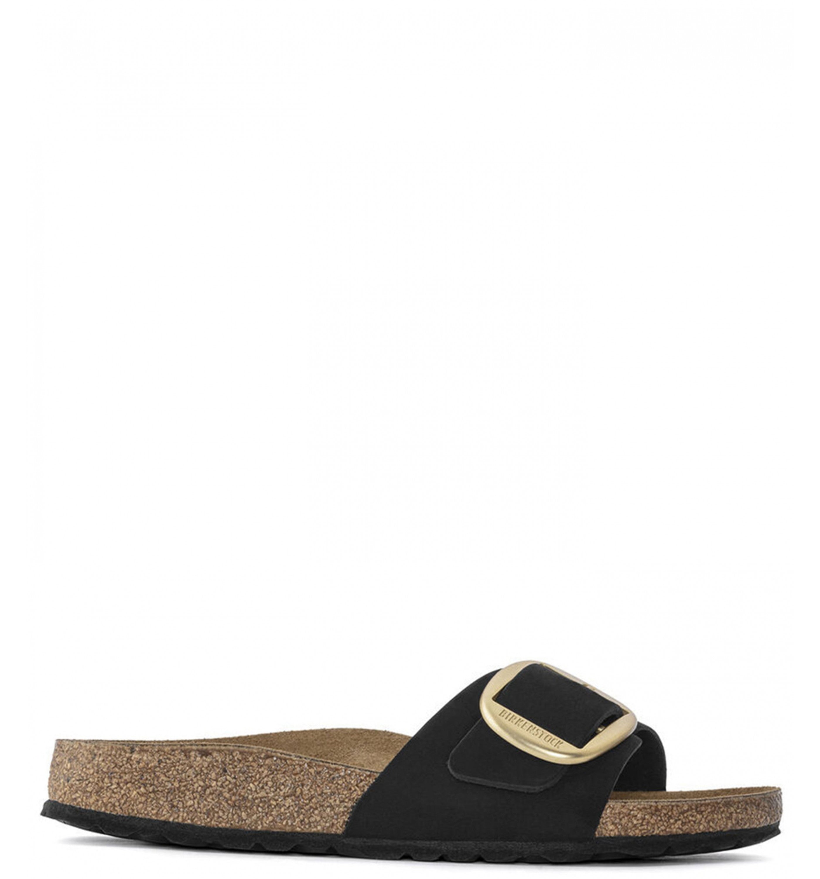 BIRKENSTOCKMadrid Big Buckle Nubuck Womens Black