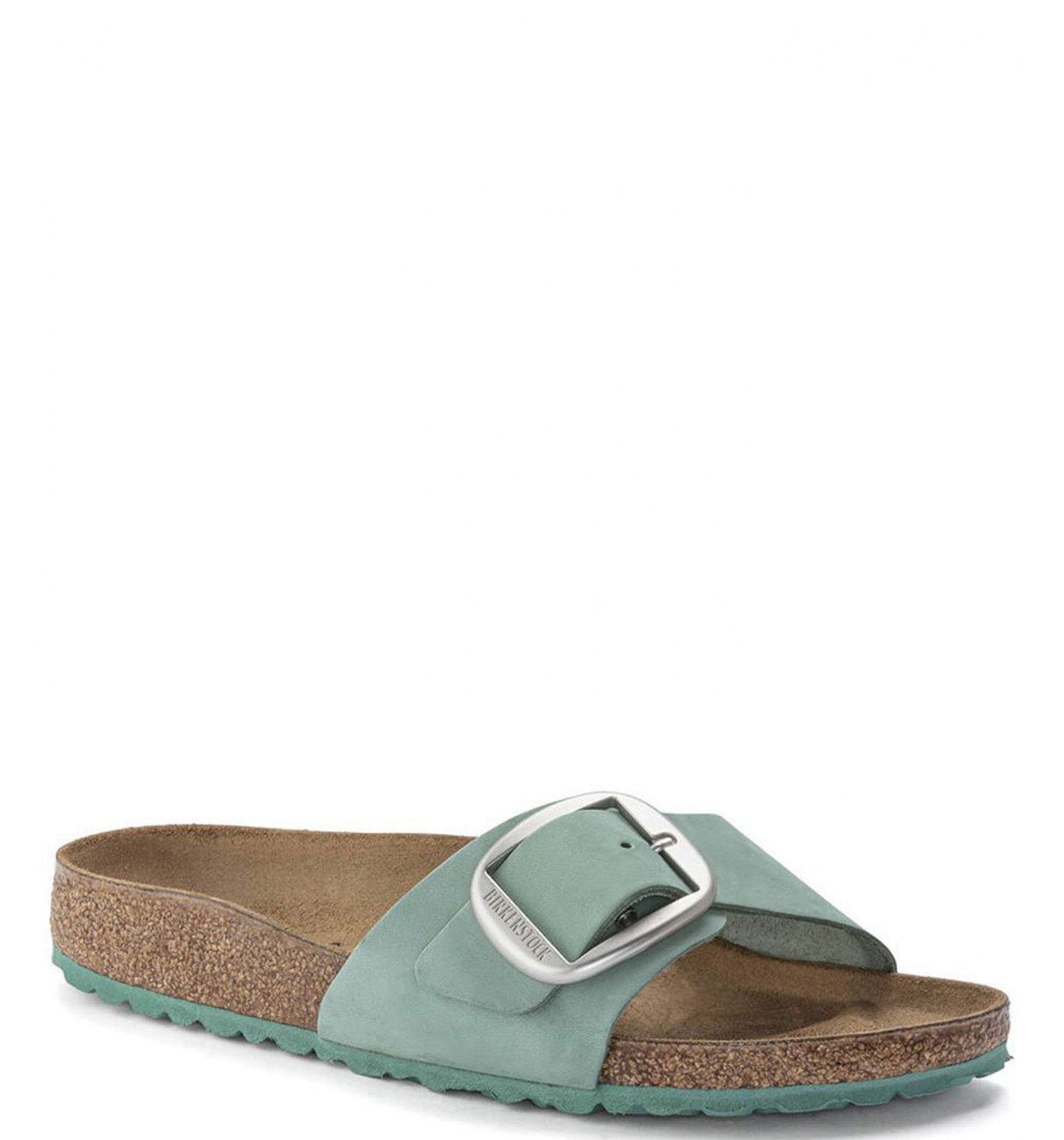 BIRKENSTOCKMadrid Big Buckle Nubuck Womens Beryl