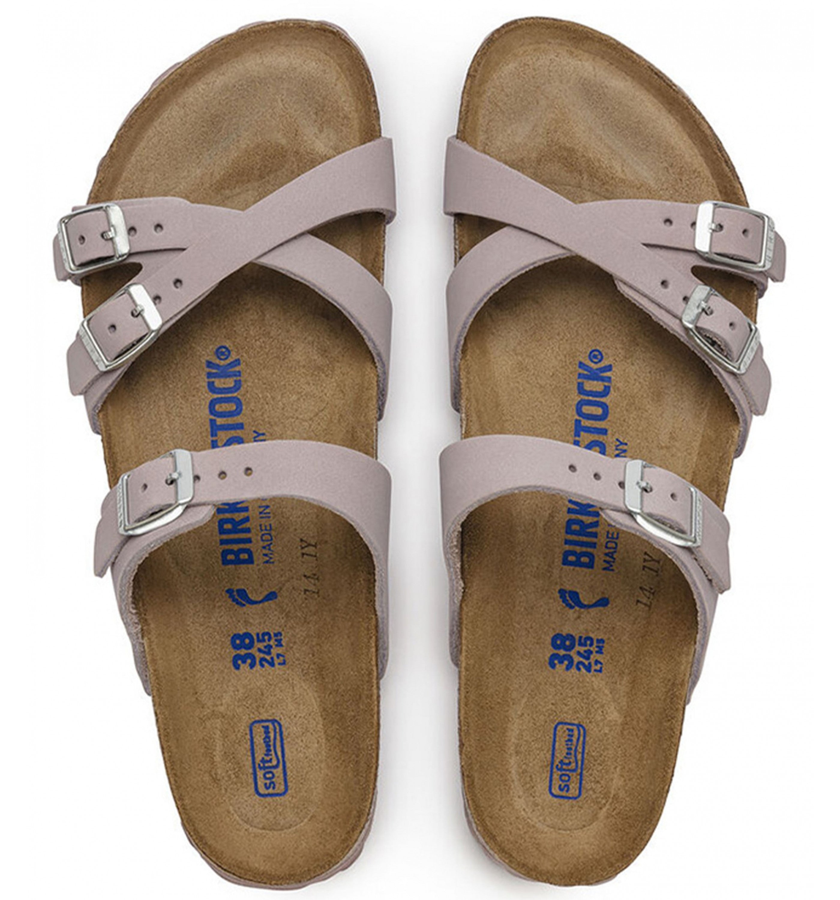 BIRKENSTOCKFranca Sfb Soft Nubuck Womens Yomo Lilac