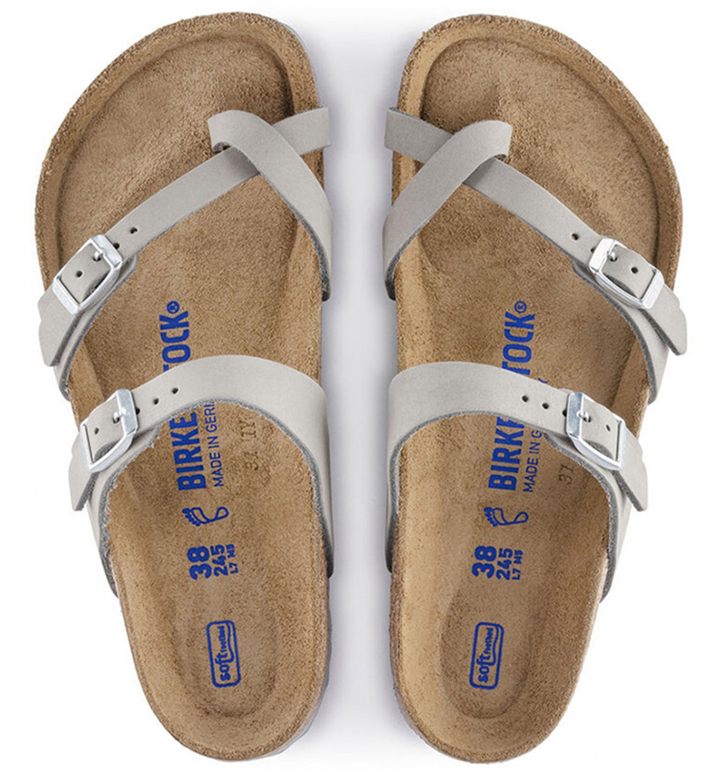 BIRKENSTOCKMayari Sfb Soft Nubuck Womens Dove Gray