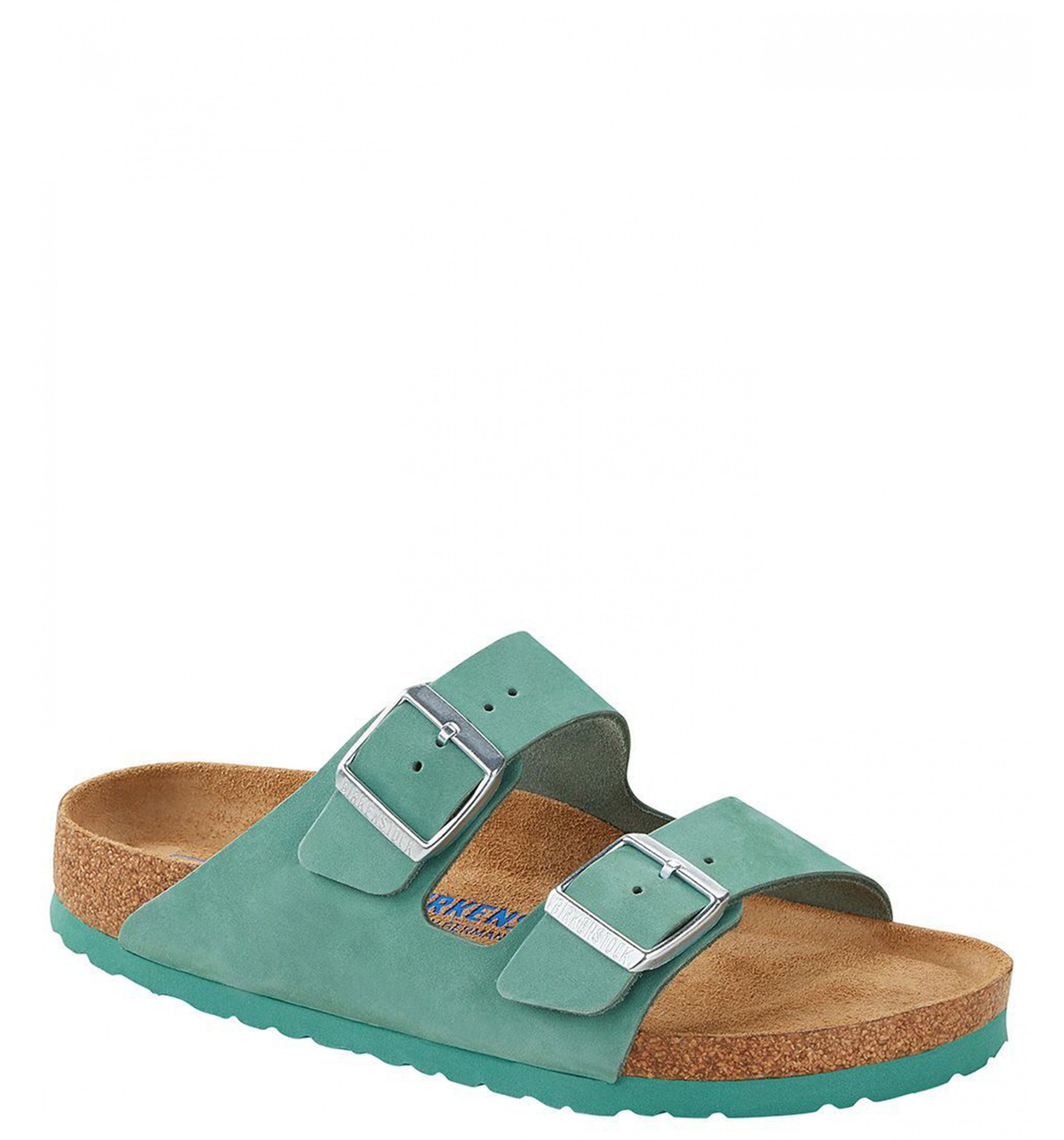 BIRKENSTOCKArizona Sfb Soft Nubuck Womens Beryl