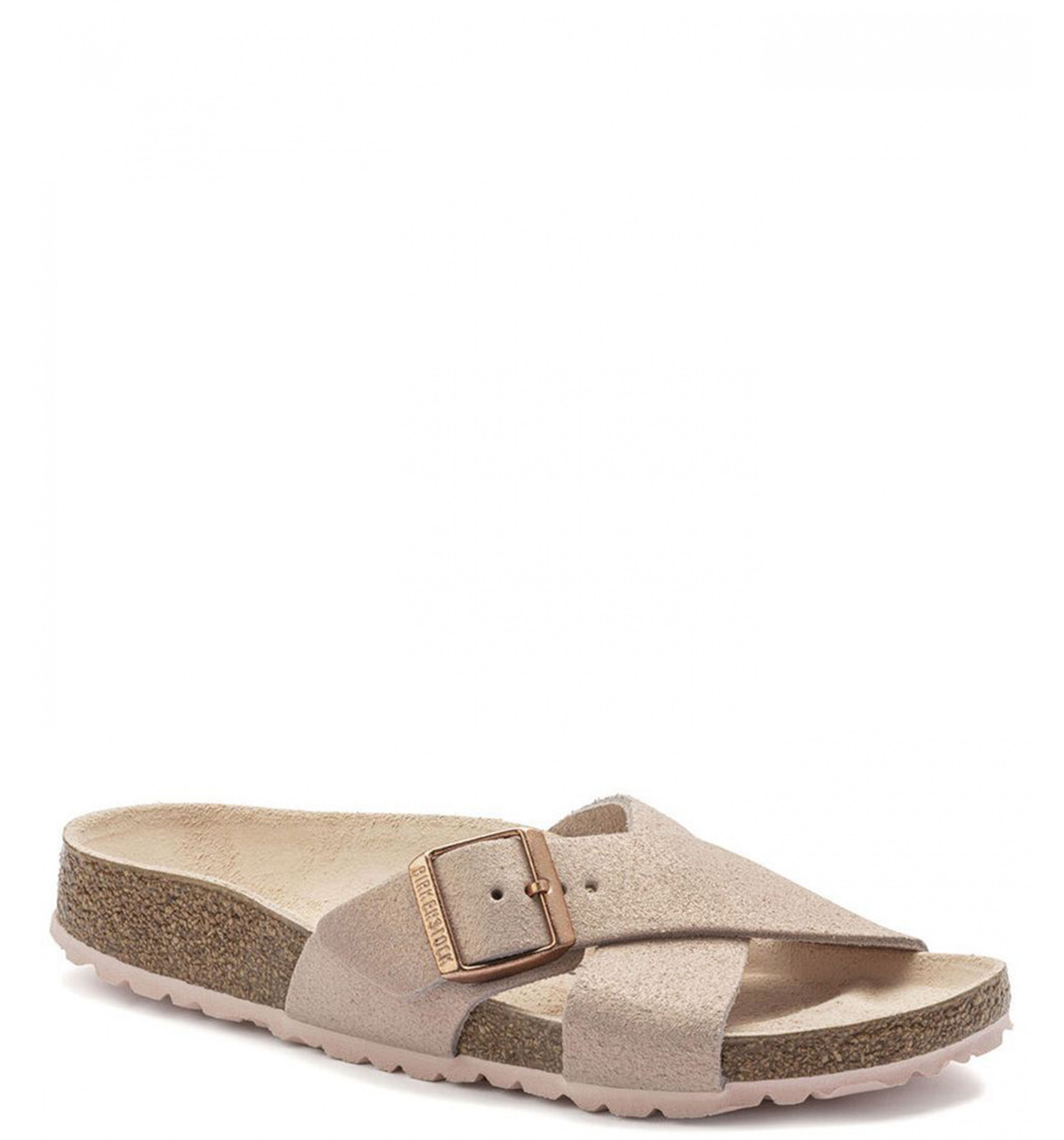 BIRKENSTOCKSiena Shimmering Leather Womens Light Rose