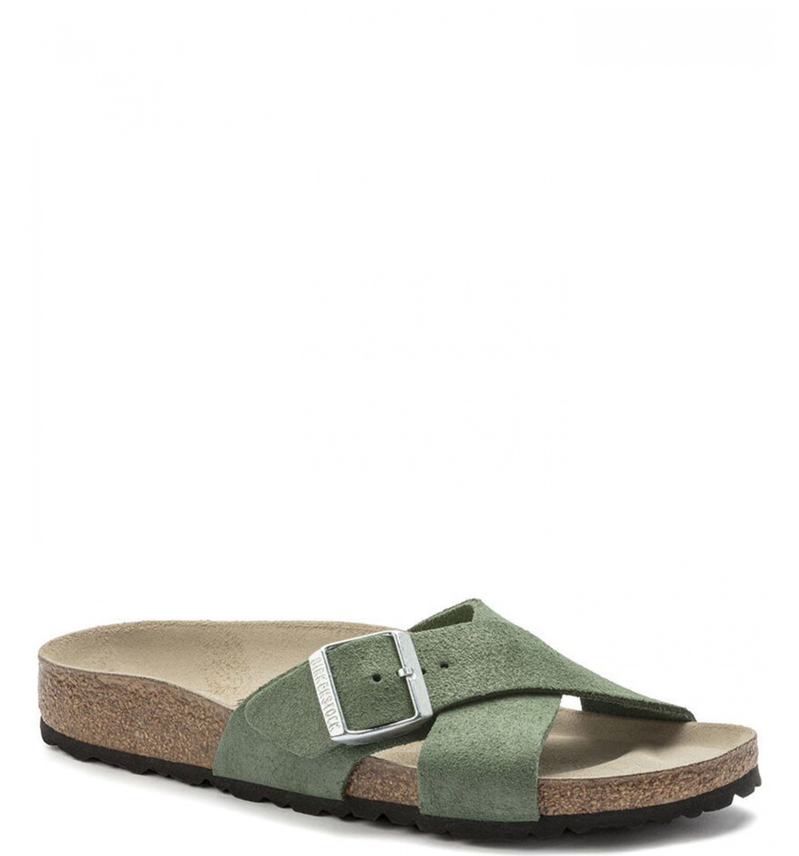 BIRKENSTOCKSiena Shimmering Leather Womens Thyme