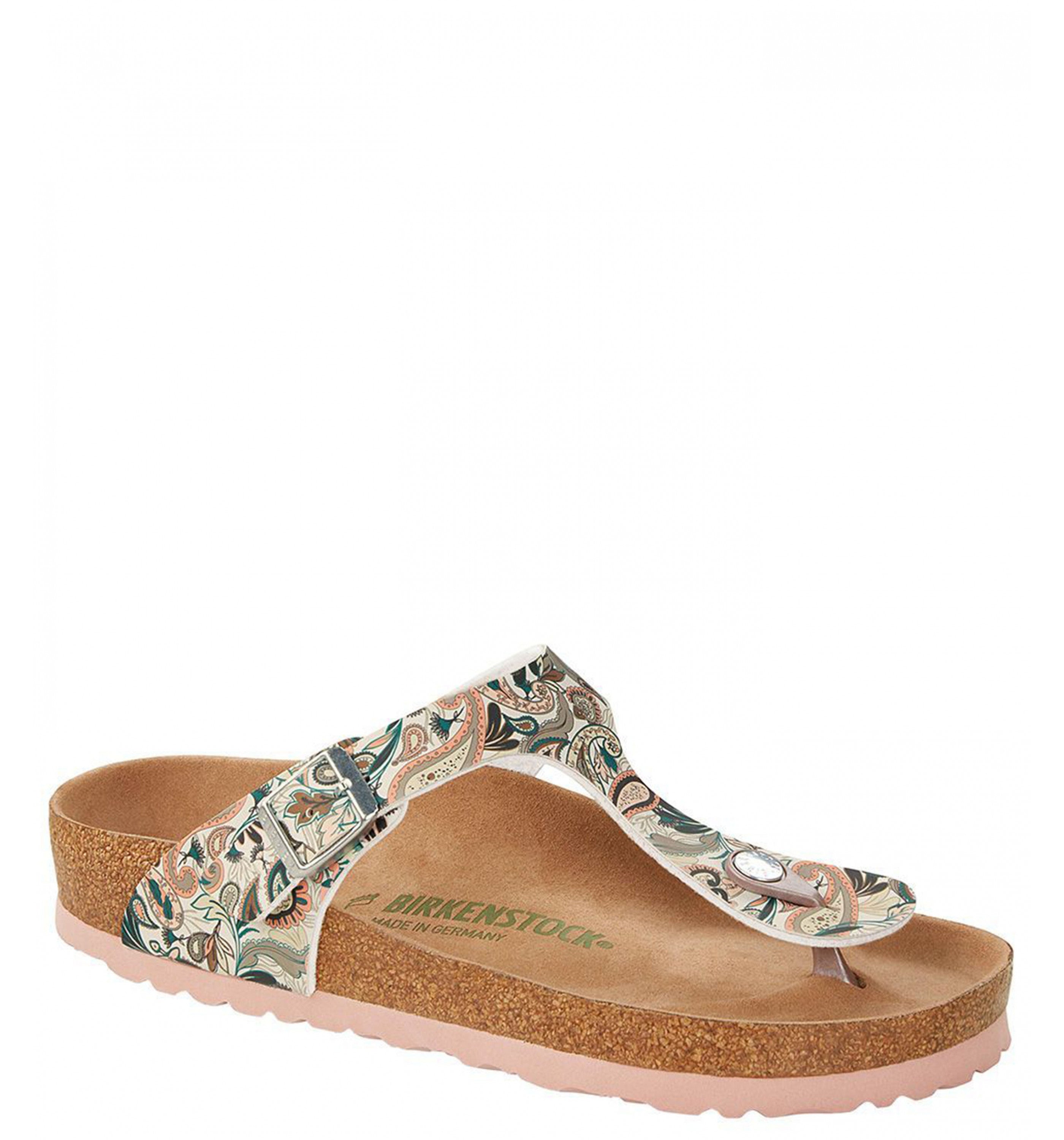 BIRKENSTOCKGizeh Paisley Pattern (Vegan) Womens Paisley Light Rose