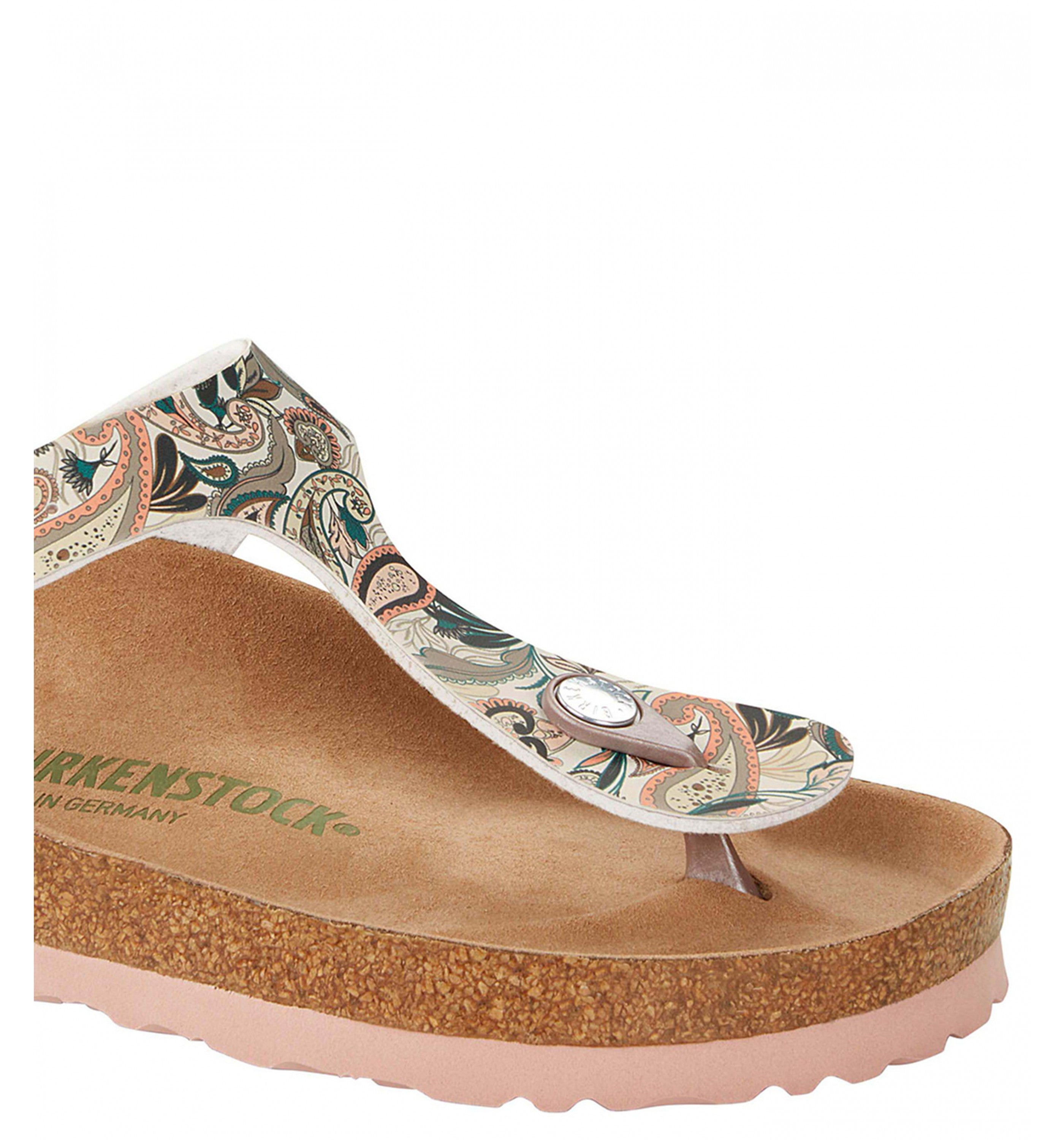 BIRKENSTOCKGizeh Paisley Pattern (Vegan) Womens Paisley Light Rose