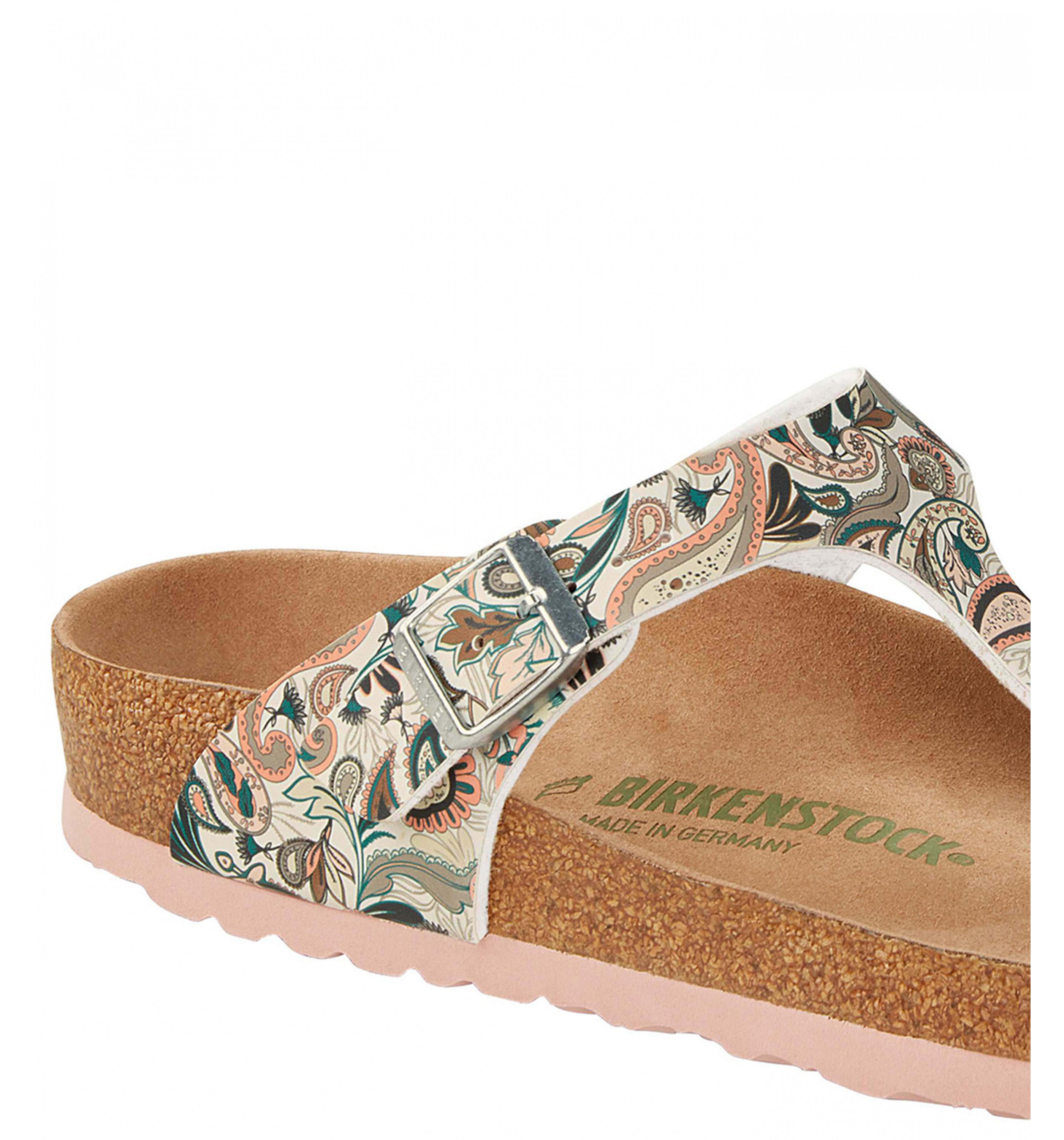 BIRKENSTOCKGizeh Paisley Pattern (Vegan) Womens Paisley Light Rose