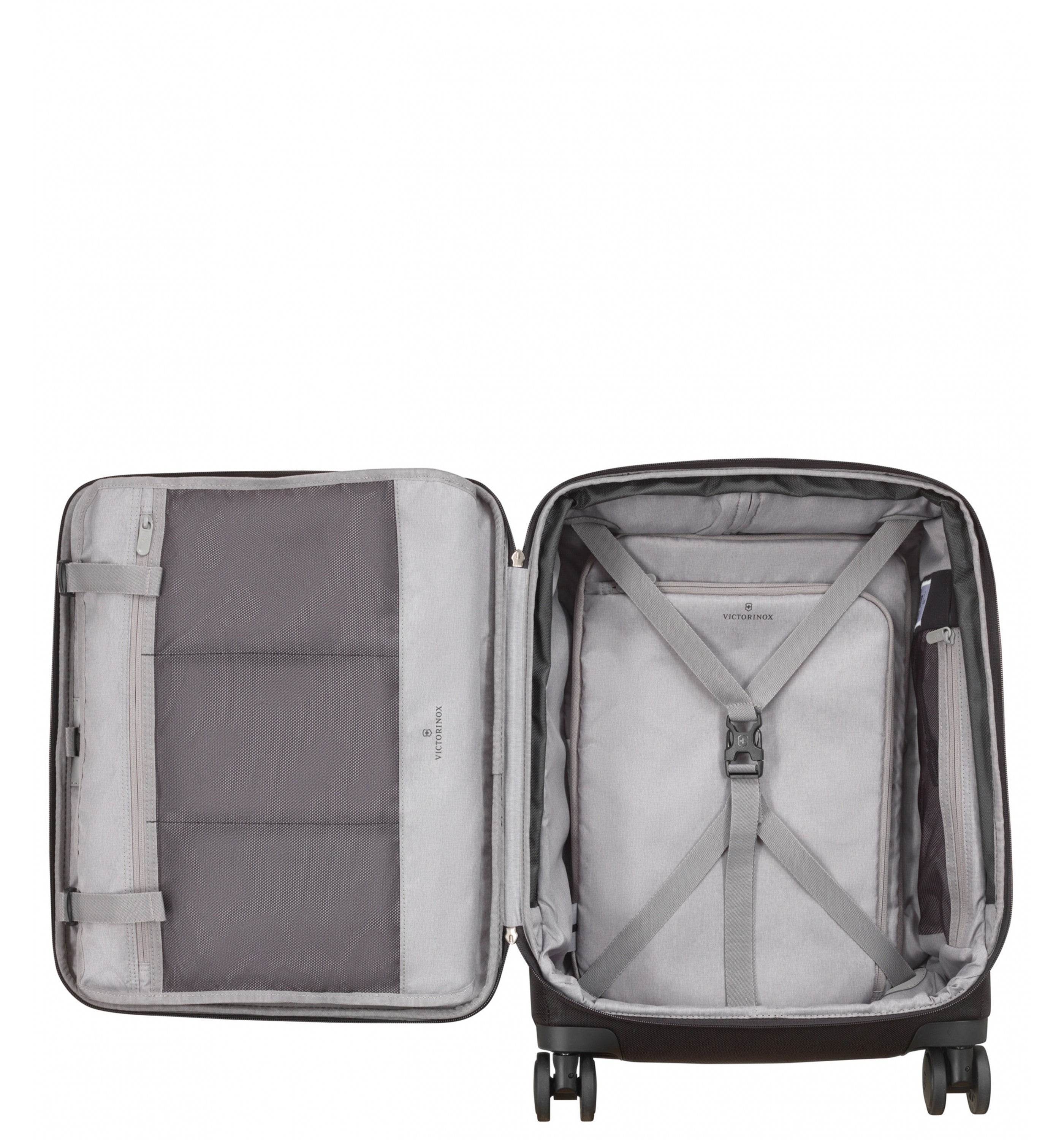 VICTORINOXWERKS TRAVELER 6.0 EXPANDABLE GLOBAL SOFTSIDE CARRY-ON BLACK 55 CM