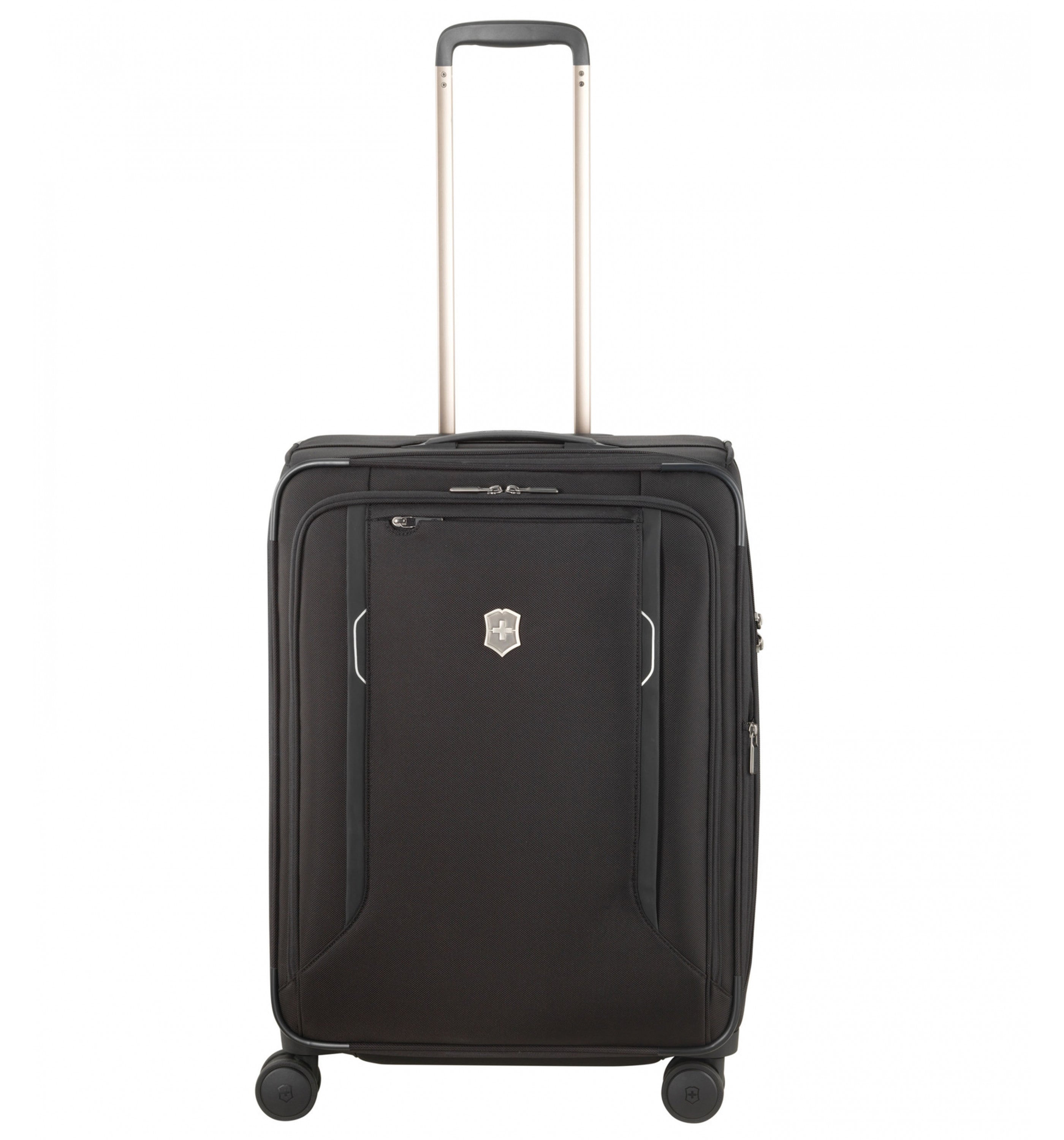 VICTORINOXWERKS TRAVELER 6.0 EXPANDABLE MEDIUM SOFTSIDE CASE BLACK 63 CM