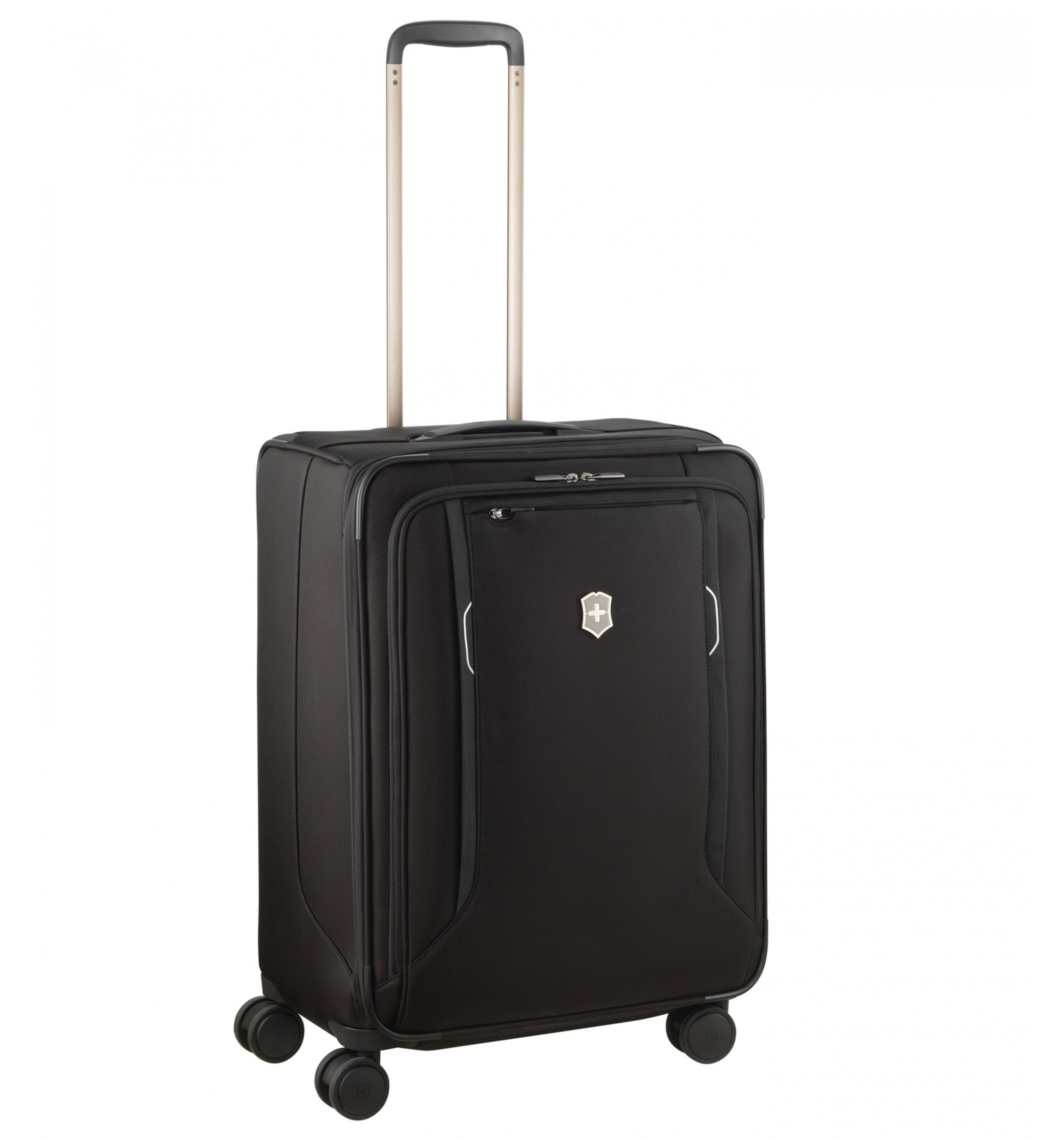 VICTORINOXWERKS TRAVELER 6.0 EXPANDABLE MEDIUM SOFTSIDE CASE BLACK 63 CM
