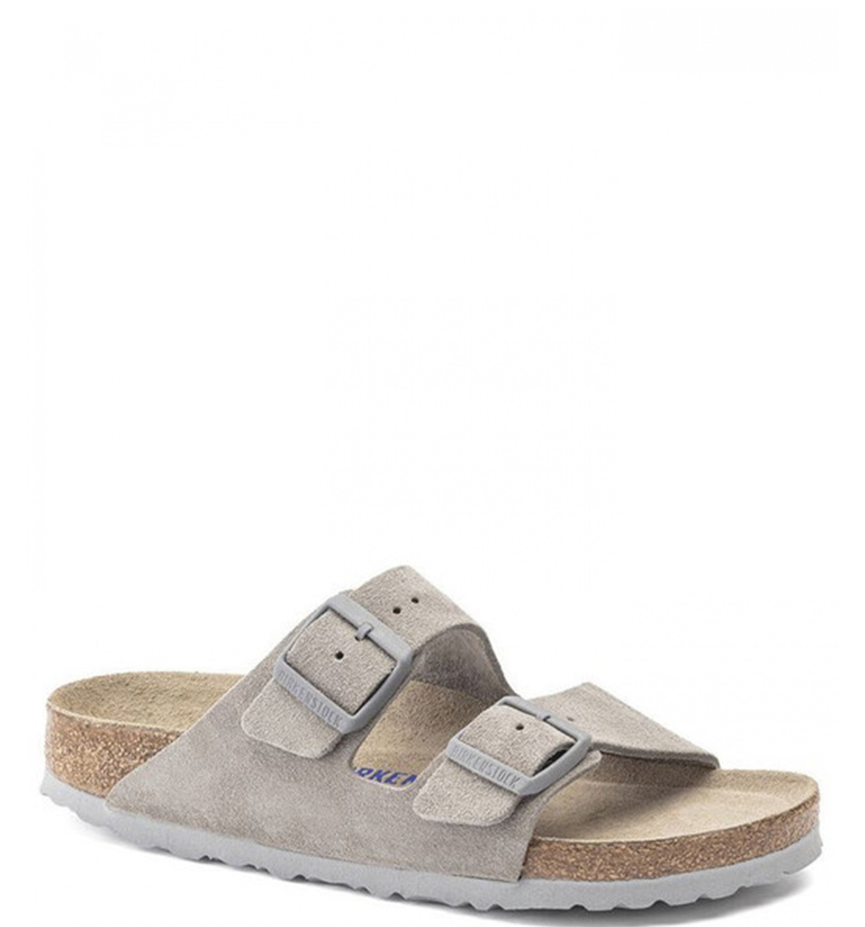 BIRKENSTOCKArizona Sfb Soft Suede&Nubuck (Darkland) Womens