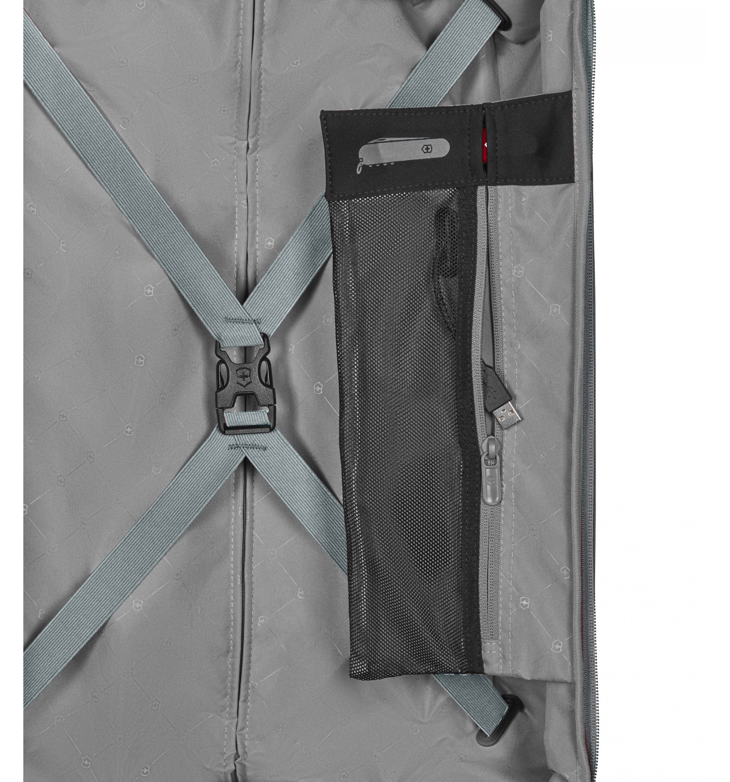 VICTORINOXCONNEX GLOBAL HARDSIDE CARRY-ON SLATE 55 CM