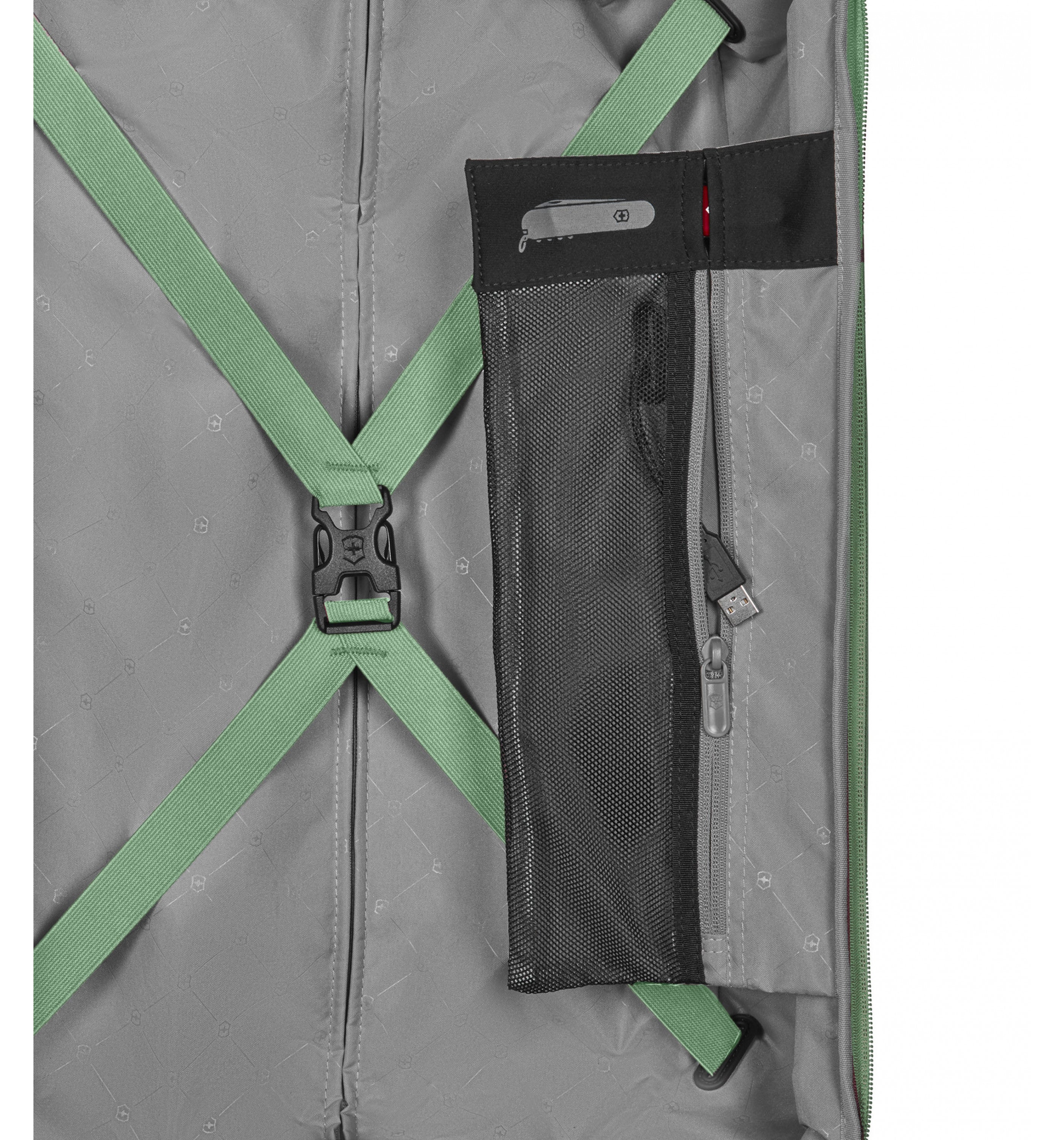 VICTORINOXCONNEX GLOBAL HARDSIDE CARRY-ON MINT 55 CM