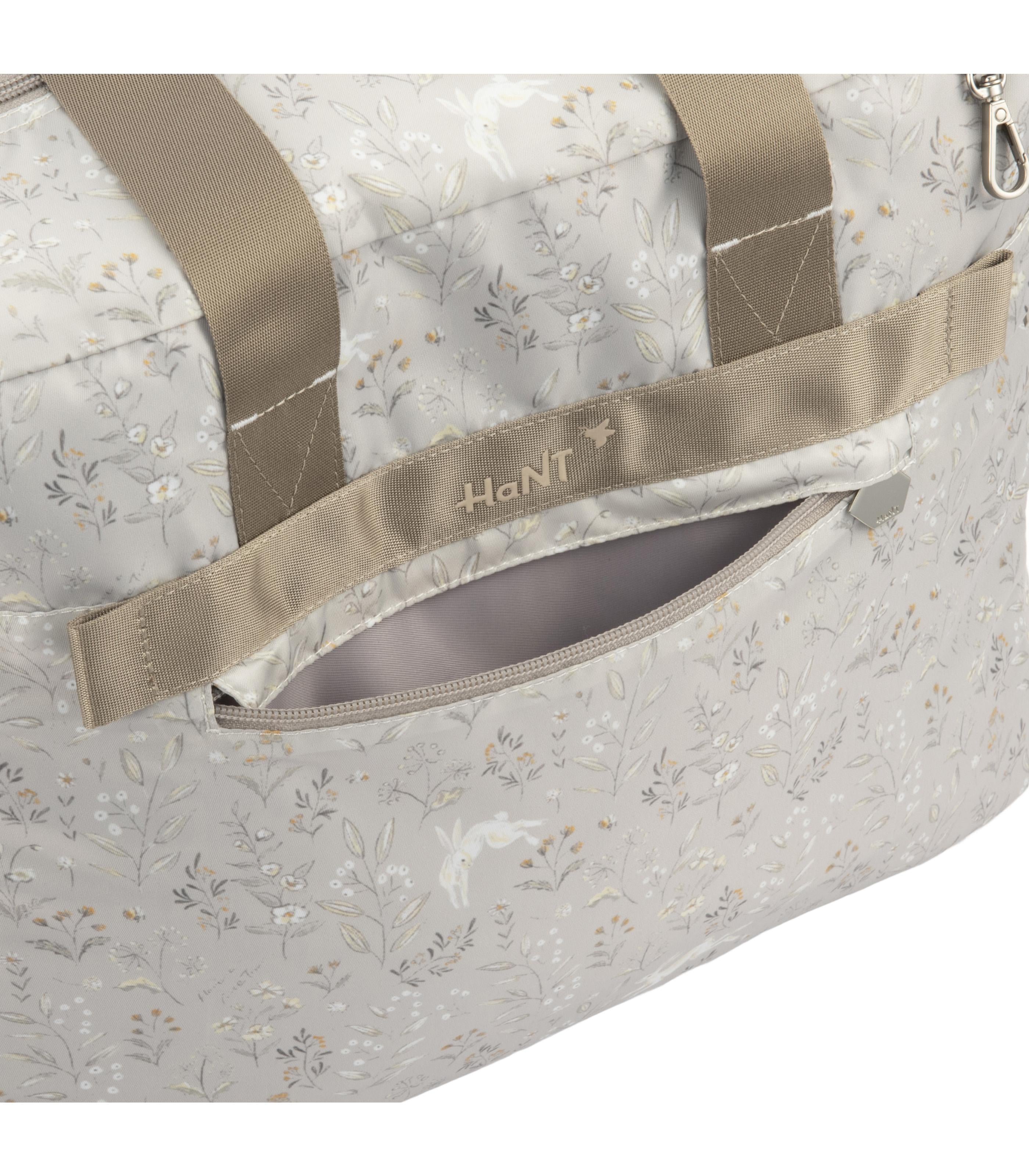 ACEBOSTON BAG GREY FLOWER STORAGEBAG