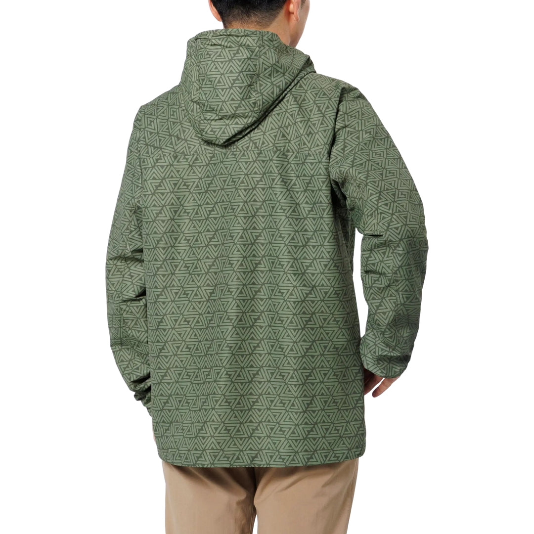 MONTBELLOd Prnt Hooded Jacket M Rain Jacket/ Parka