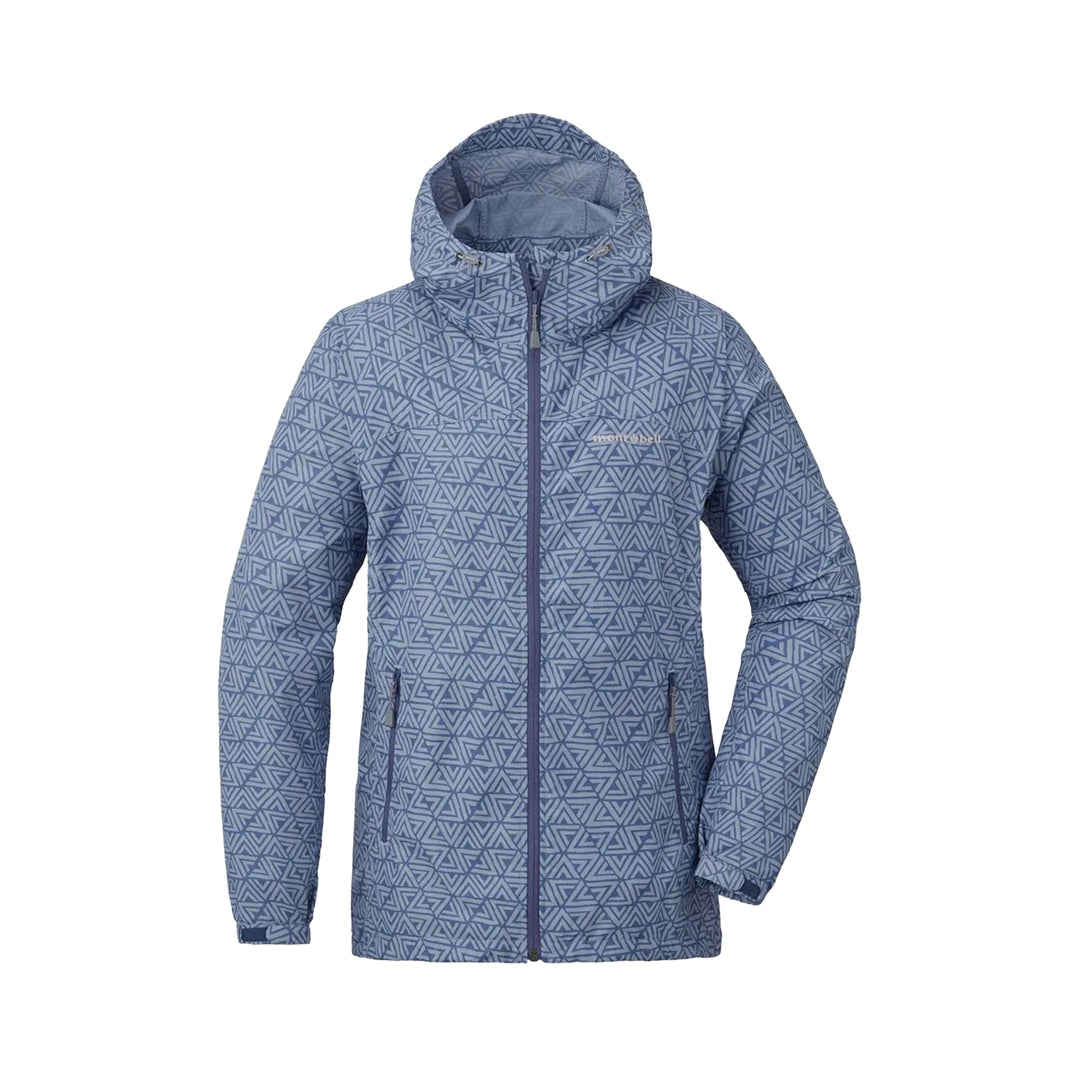MONTBELLOd Prnt Hooded Jacket W Rain Jacket/ Parka