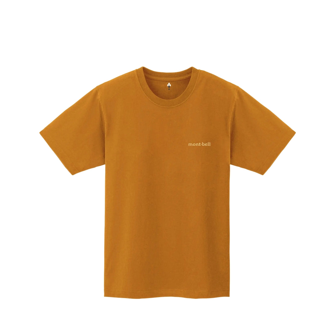 MONTBELLPs Cotton T Summer Clouds Short Sleeves Polo