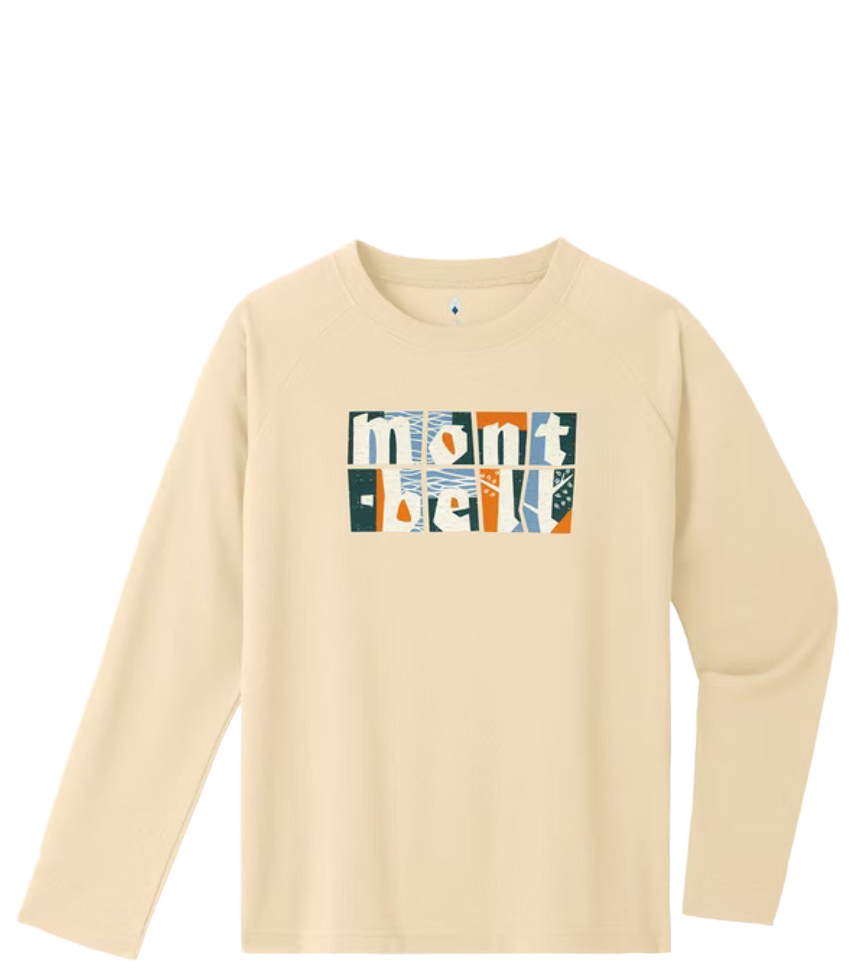 MONTBELLWic. L/S T Kid Lkshr 130 Long Sleeves Shirt