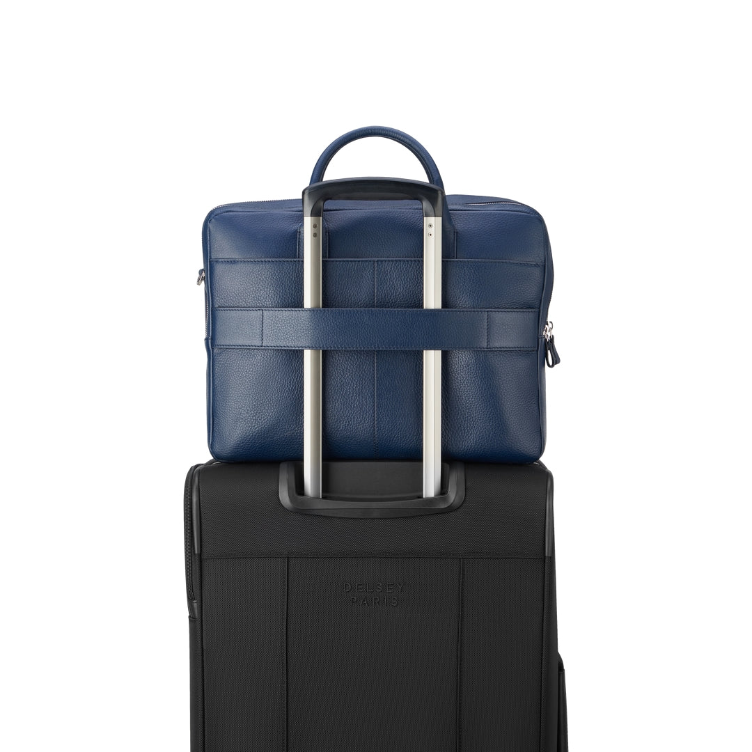 DELSEY PARISLe Cuir Graine Briefcase/Laptop Bag