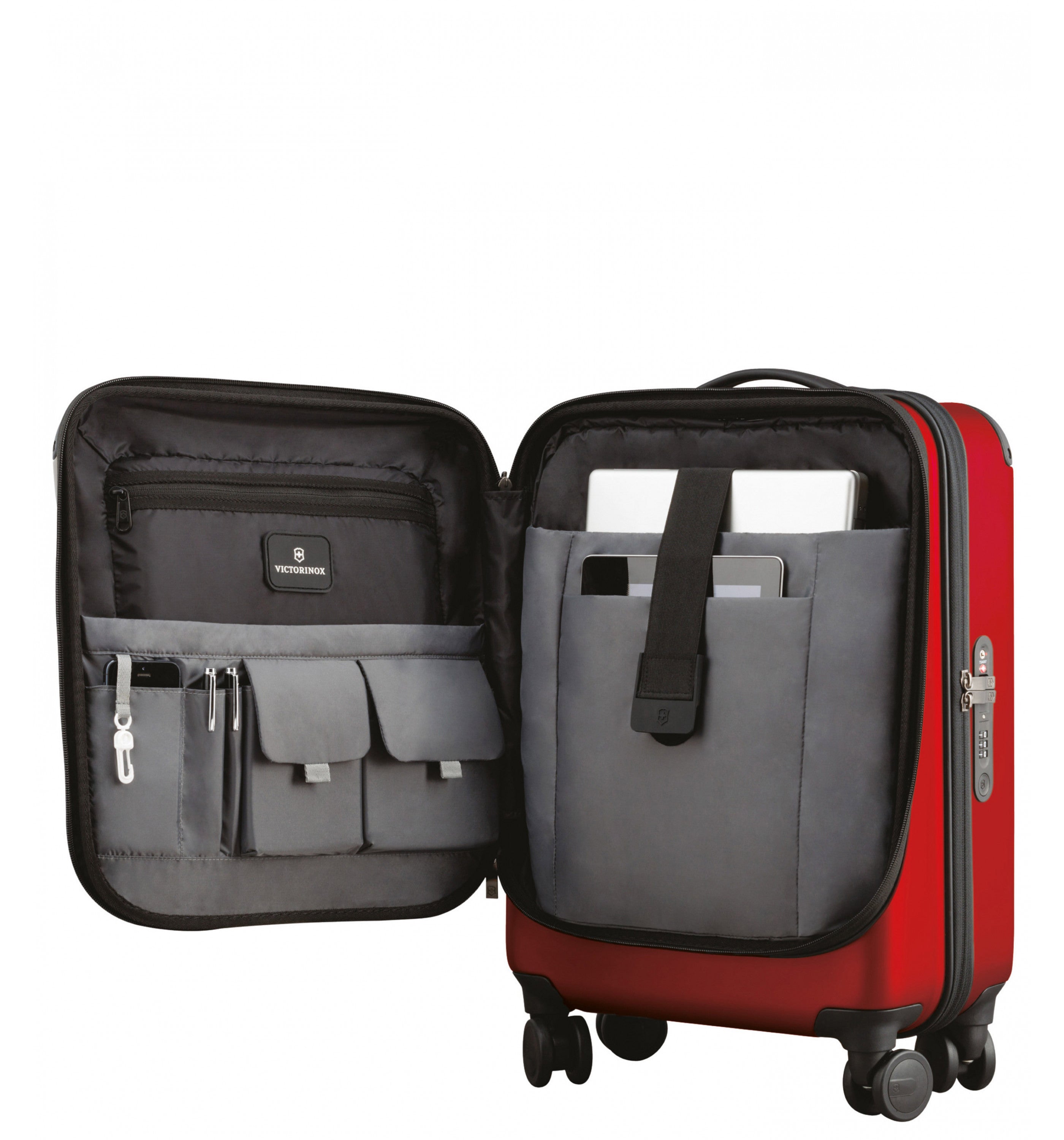 VICTORINOXSPECTRA 2.0 MEDIUM HARDSIDE CASE RED 55 CM