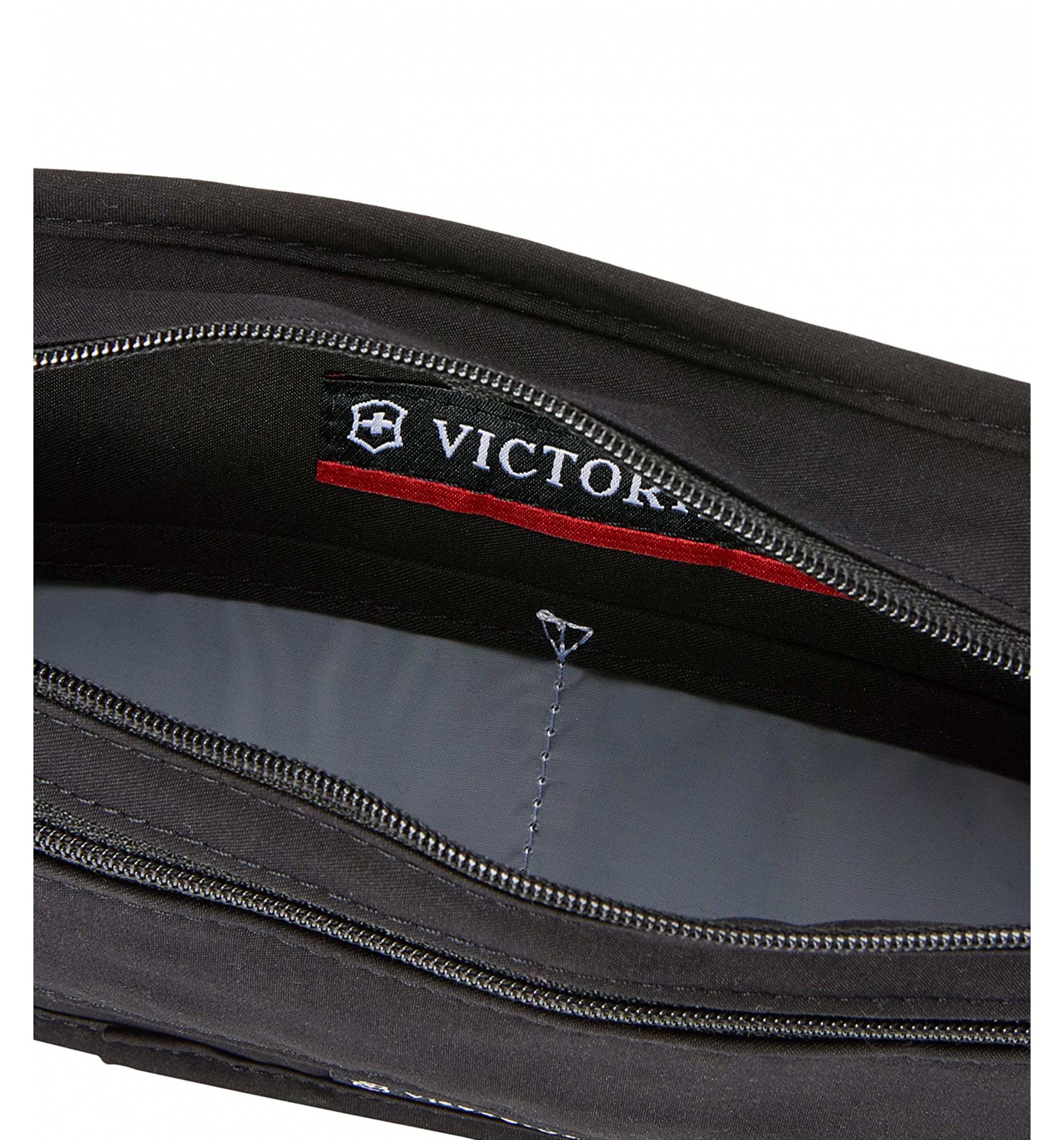 VICTORINOXTRAVEL ACCESSORIES 4.0 DELUXE CONCEALED SECURITY BELT BLACK