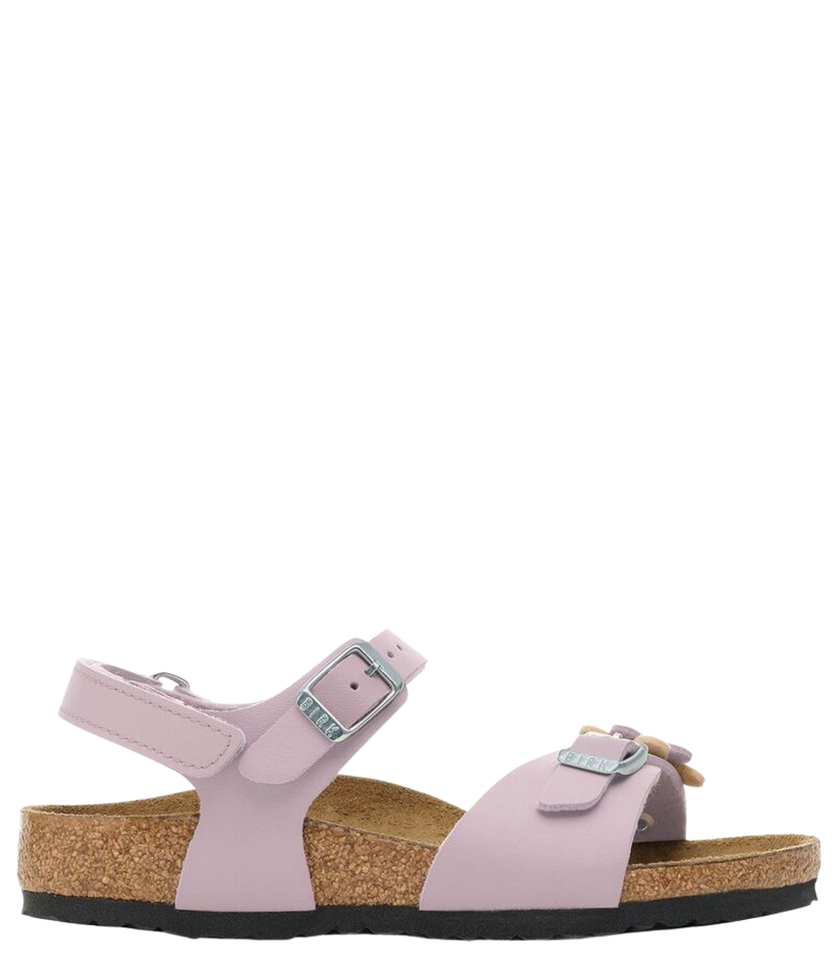 BIRKENSTOCKRio Flwr Emb Kids Classic Backstrap Sandals