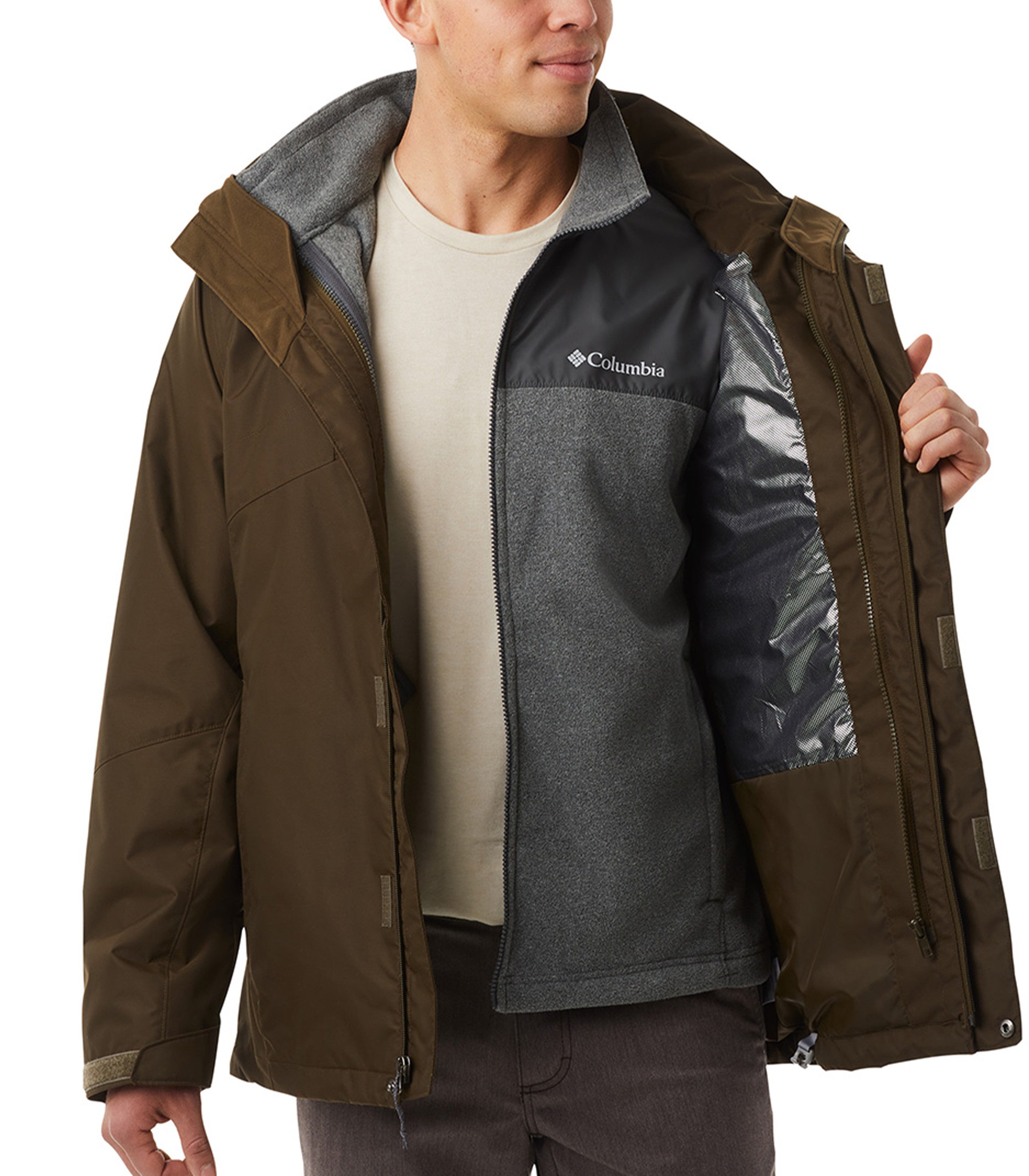COLUMBIA SPORTSWEARBugaboo Ii Fleece Interchange Jacket Indo Mens