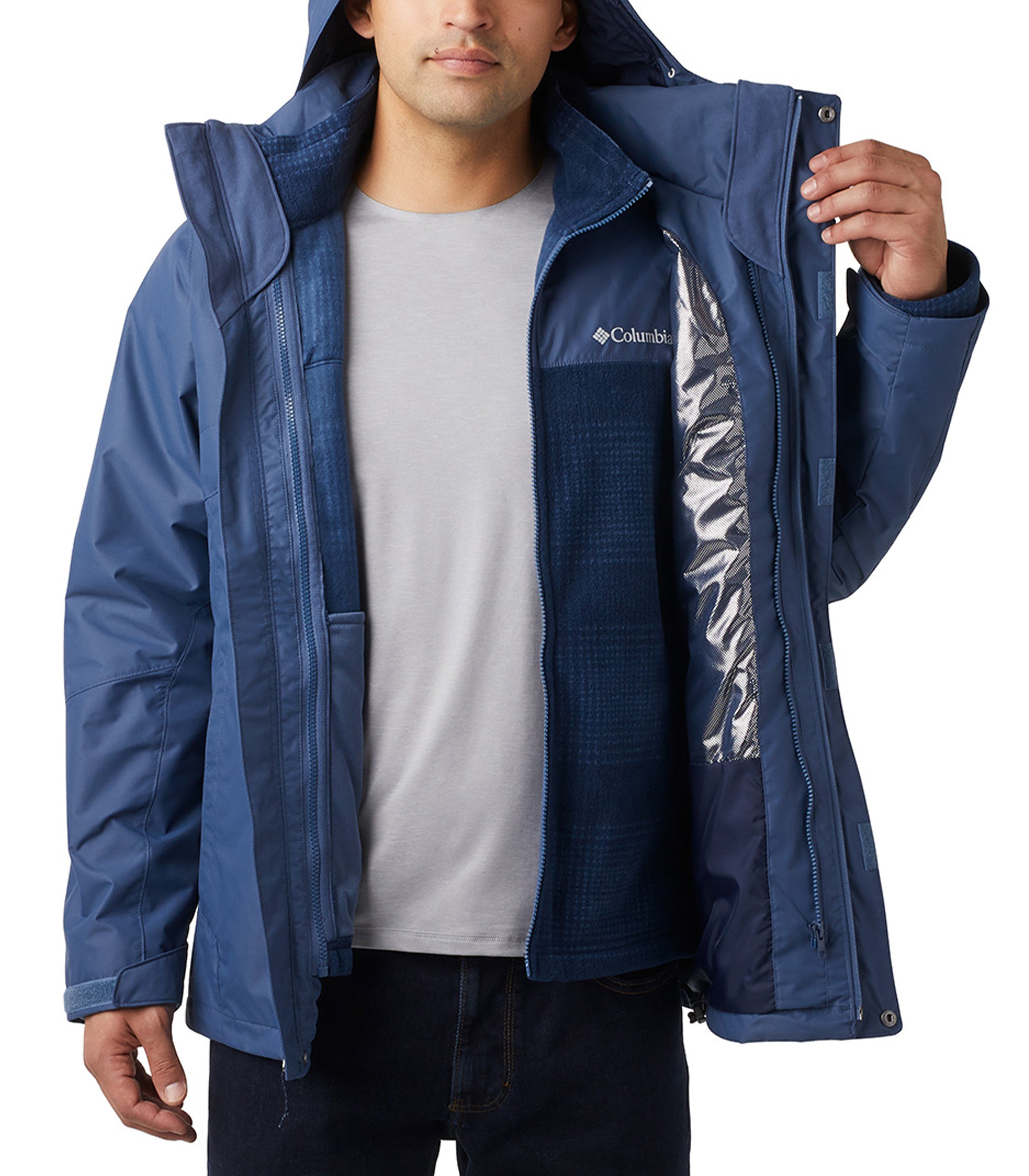 COLUMBIA SPORTSWEARBugaboo Ii Fleece Interchange Jacket Indo Mens