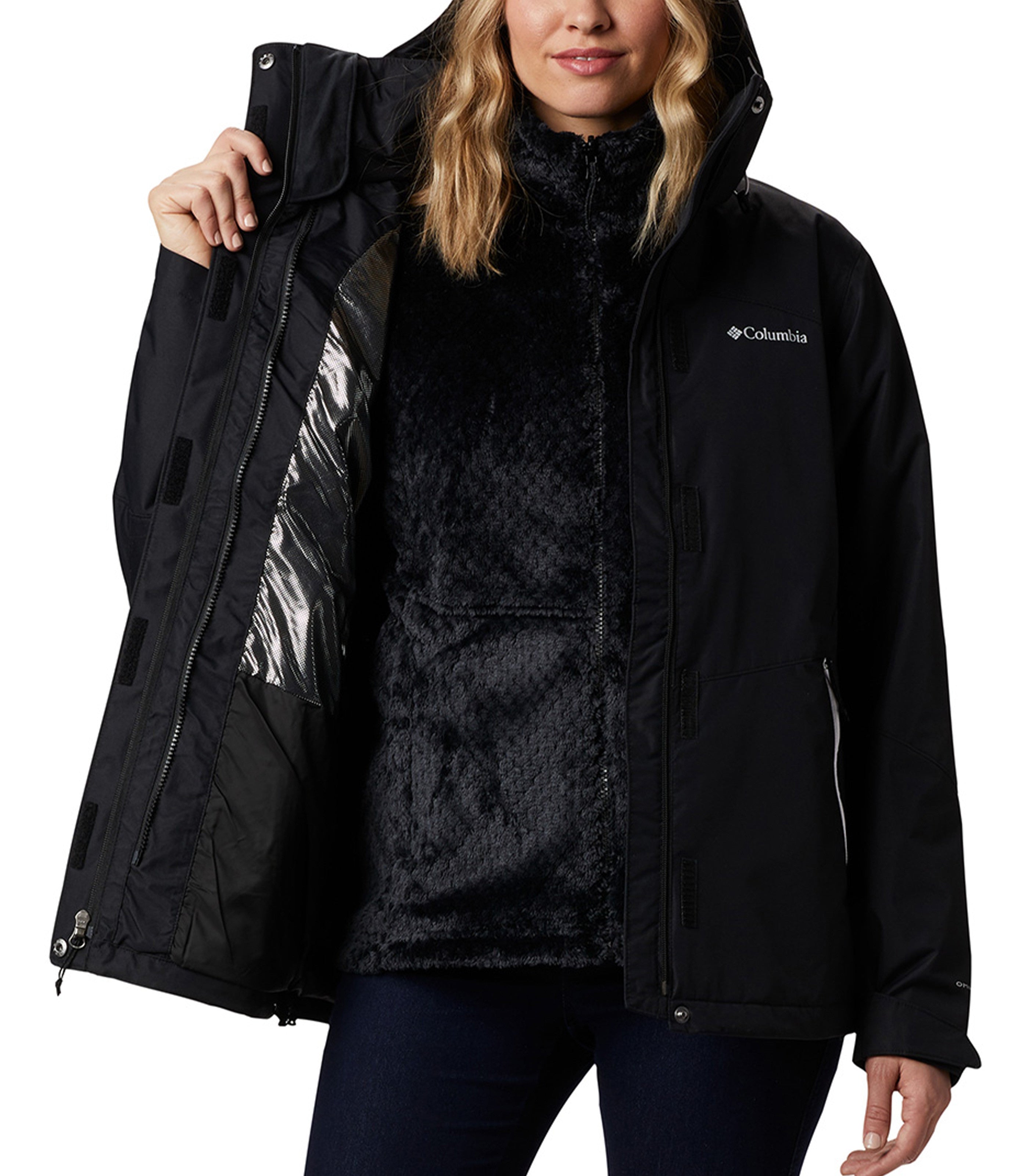 COLUMBIA SPORTSWEARBugaboo Ii Fleece Interchange Jacket Indo Womens