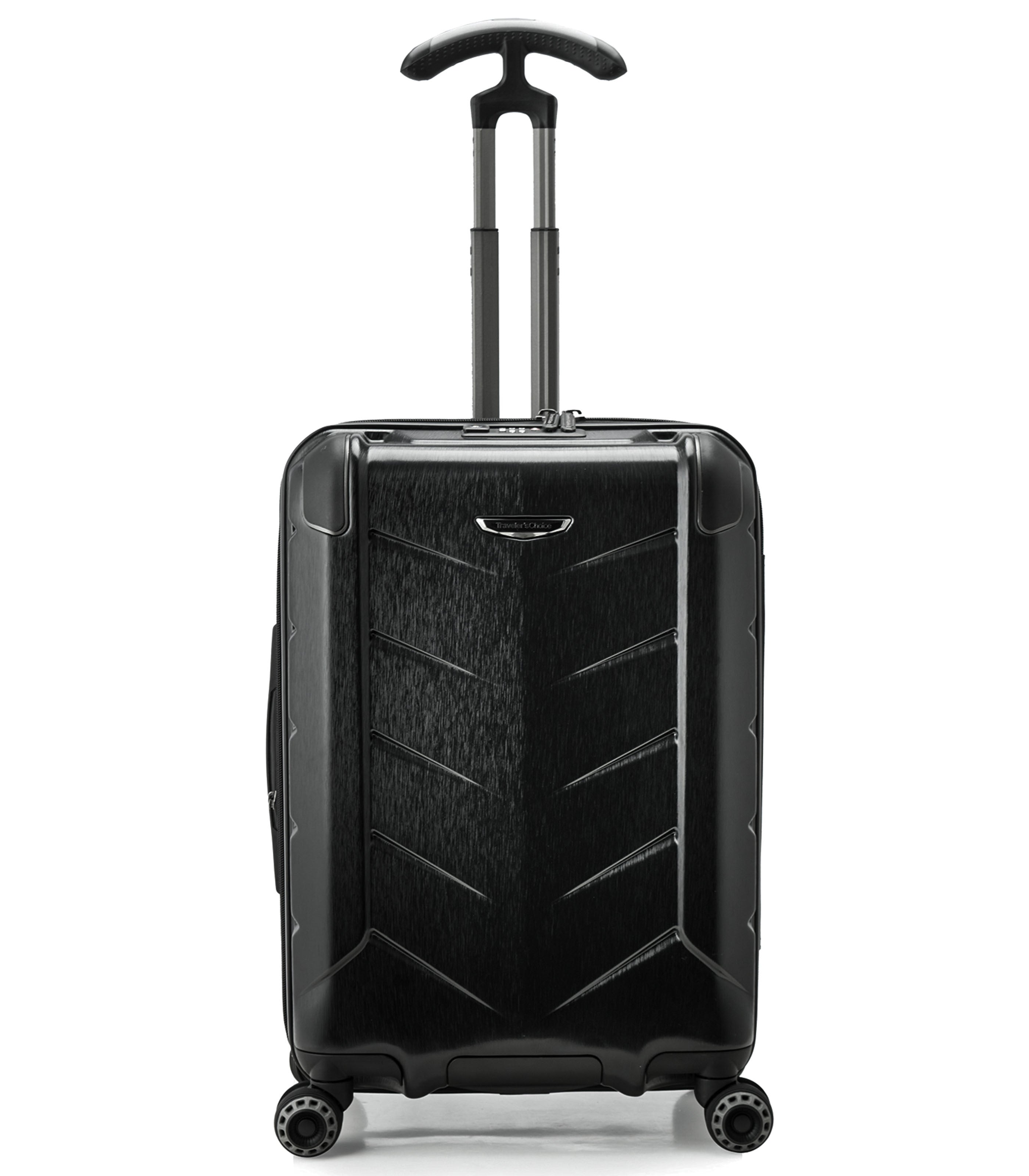 TRAVELERS CHOICESilverwood II Carry-On Spinner 21" Black
