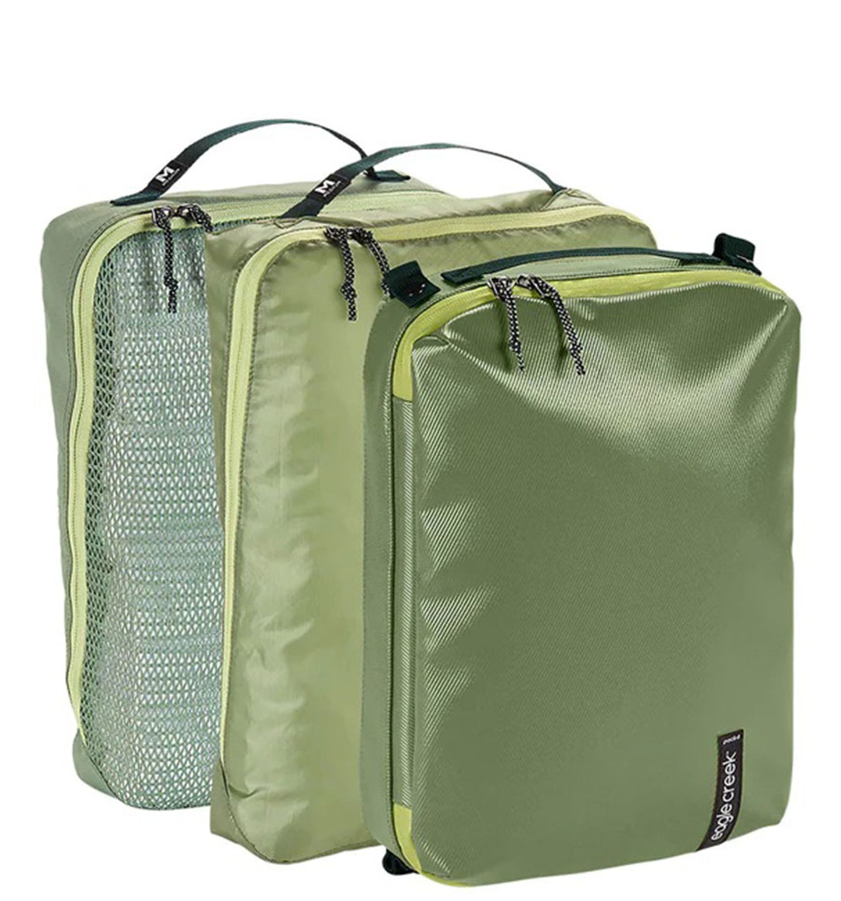 EAGLE CREEKPack-It Cube Mixed Set M/M/M Mossy Green