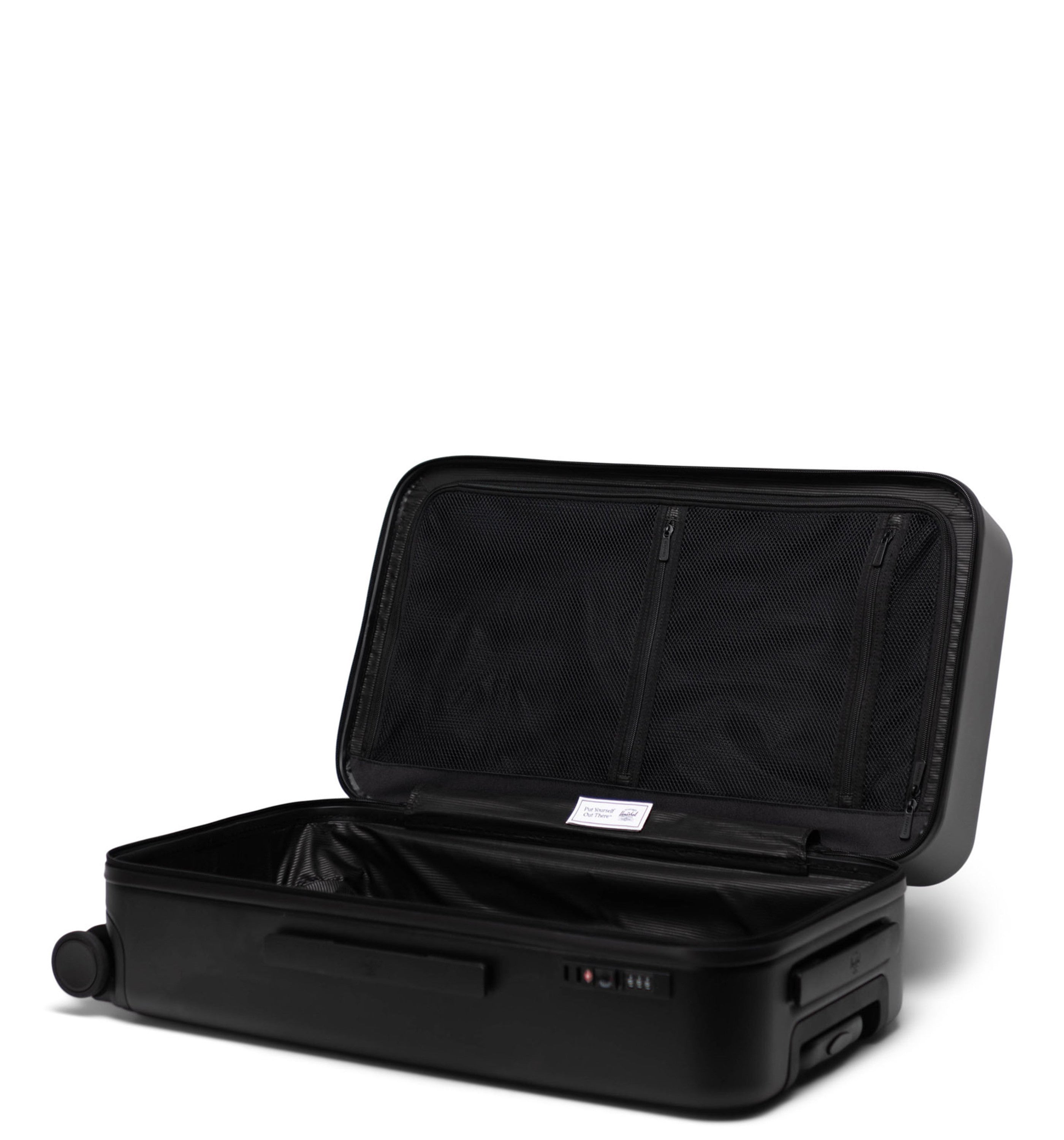HERSCHELHerschel Heritage Hardshell Medium Luggage Black Luggage
