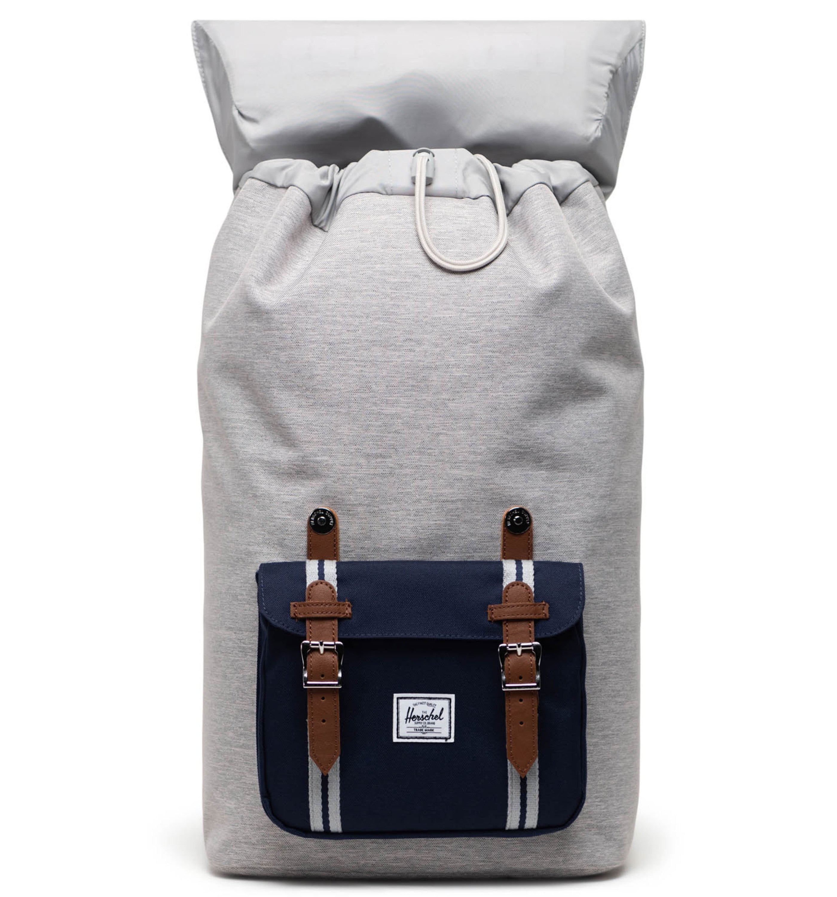 HERSCHELHerschel Little America Light Grey Crosshatch/Peacoat Backpack