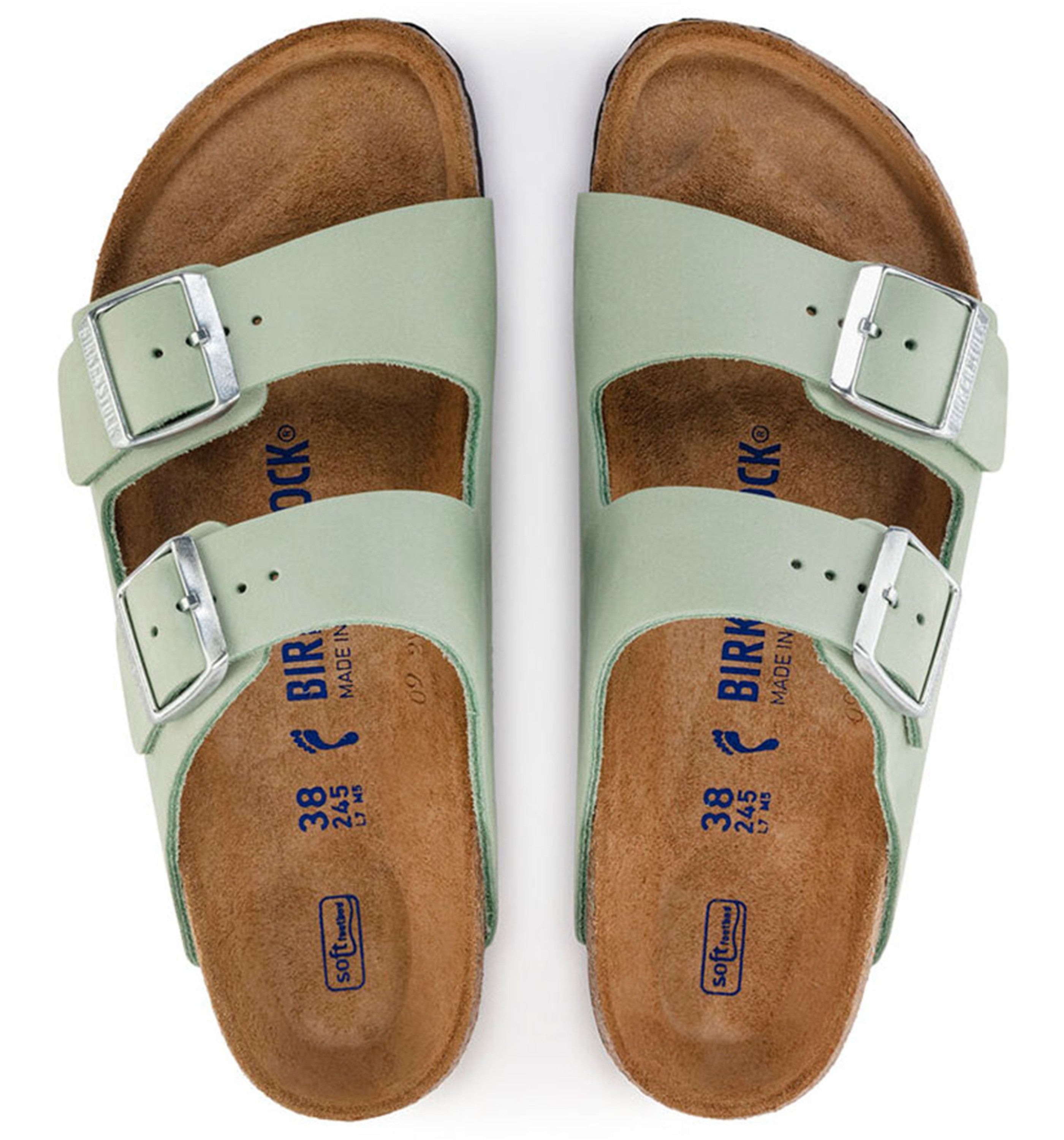 BIRKENSTOCKArizona Sfb Soft Nubuck Womens