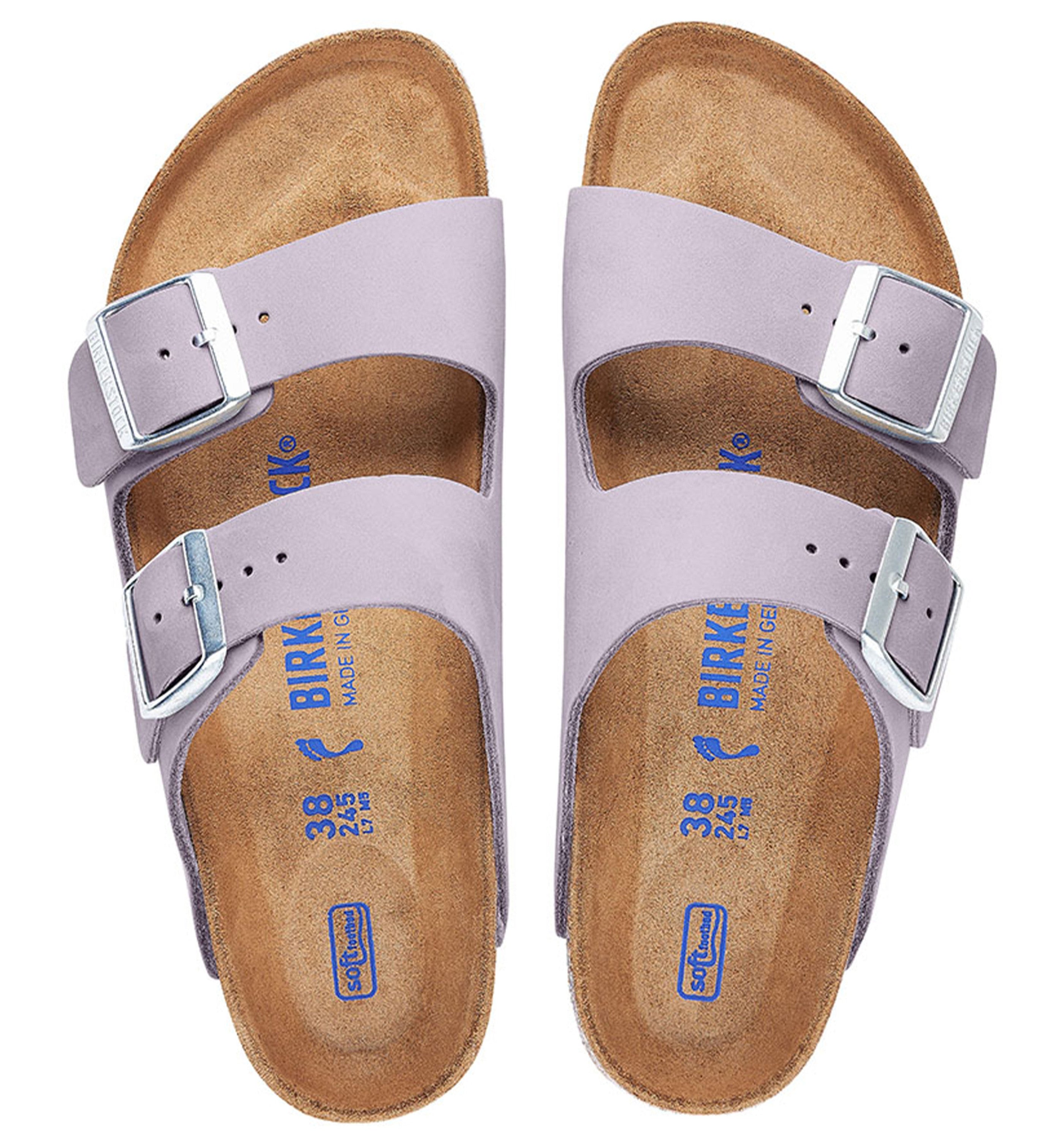 BIRKENSTOCKArizona Sfb Soft Nubuck Womens