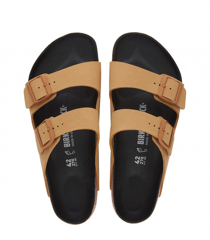 BIRKENSTOCKArizona Geometry Mens Cork Brown