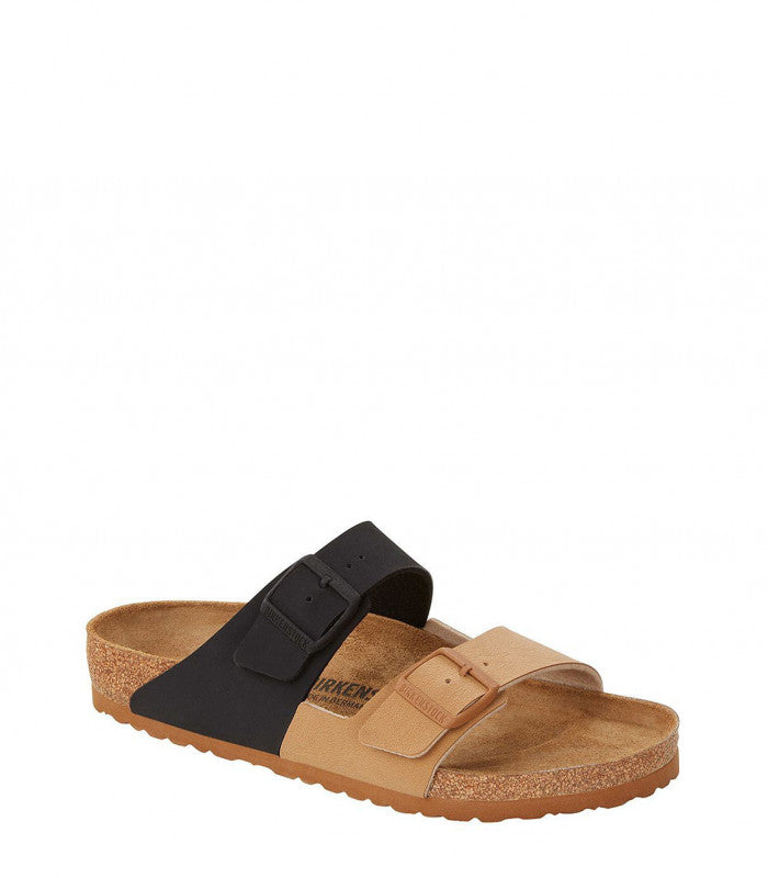 BIRKENSTOCKArizona Split Geometry Mens Cork Brown