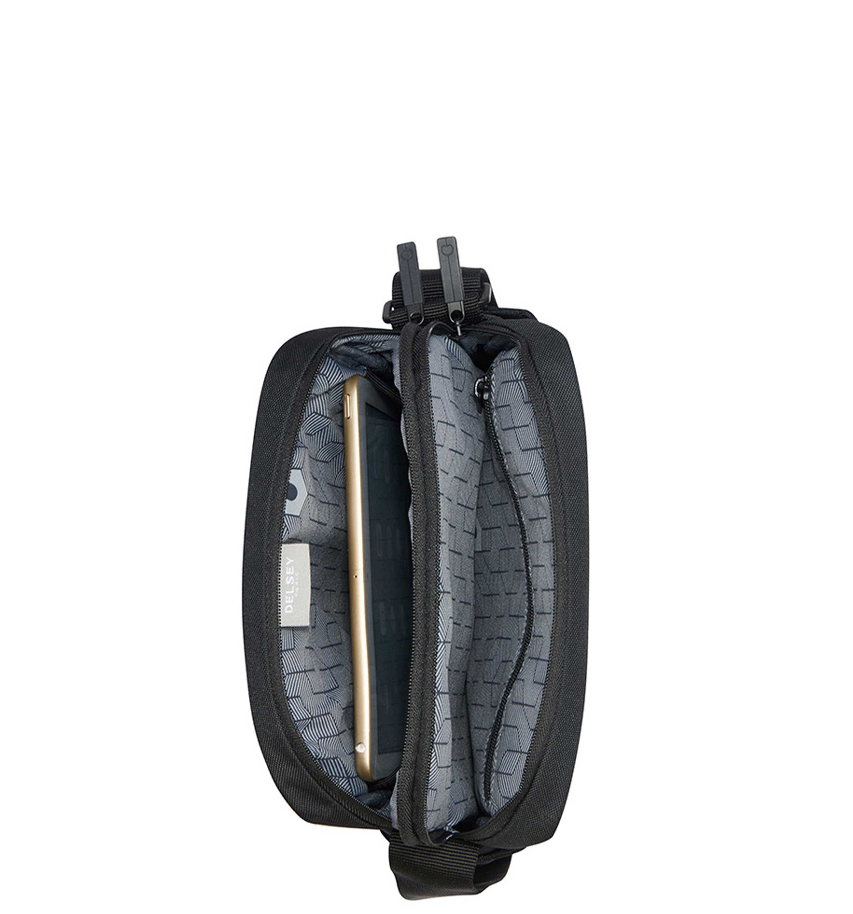 DELSEY PARISPICPUS VERTICAL BAG 10.1" BLACK