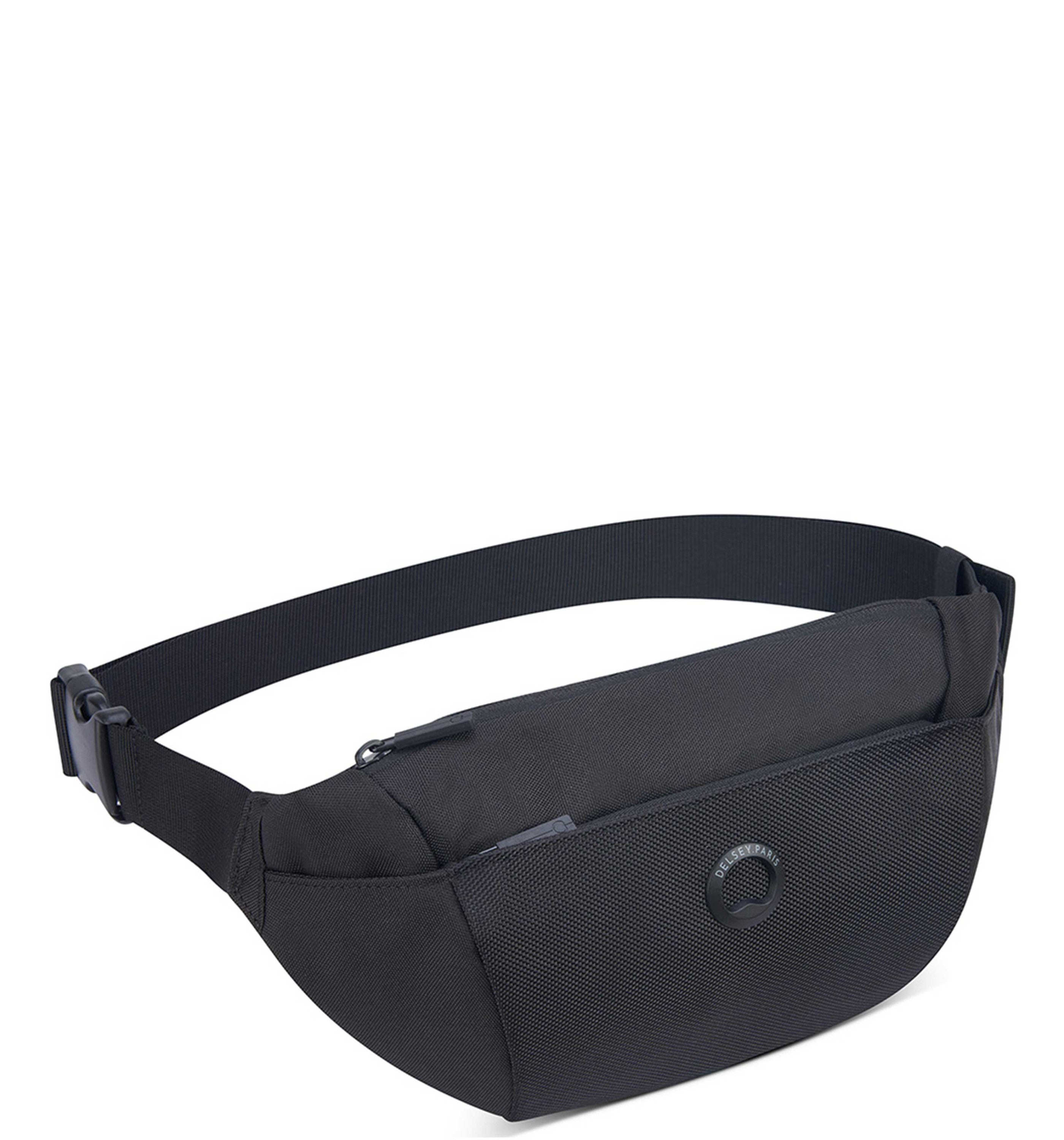 DELSEY PARISPICPUS LARGE 16.5" BUM BAG BLACK