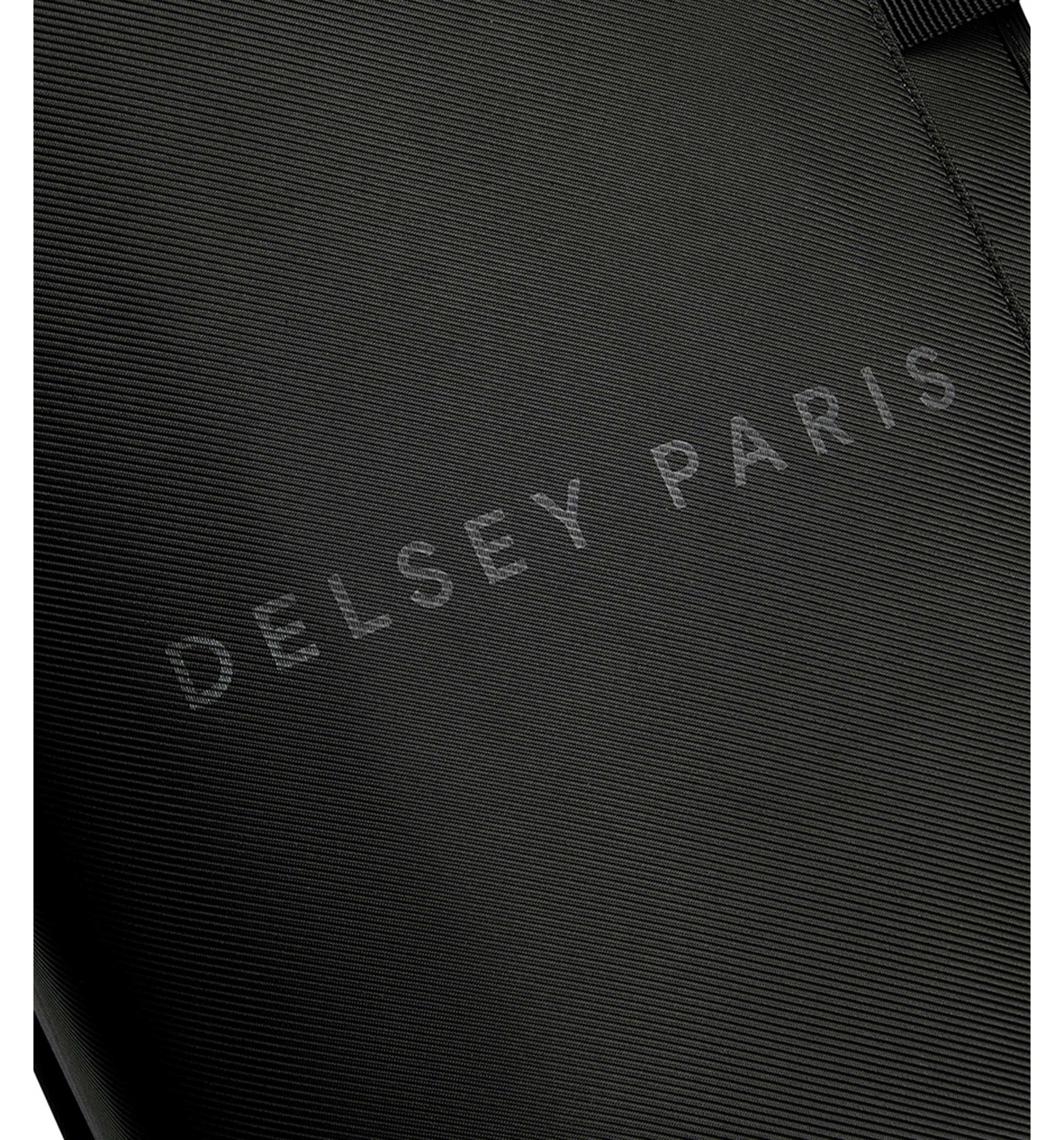DELSEY PARISARCHE 2-CPT 14" SATCHEL BAG BLACK