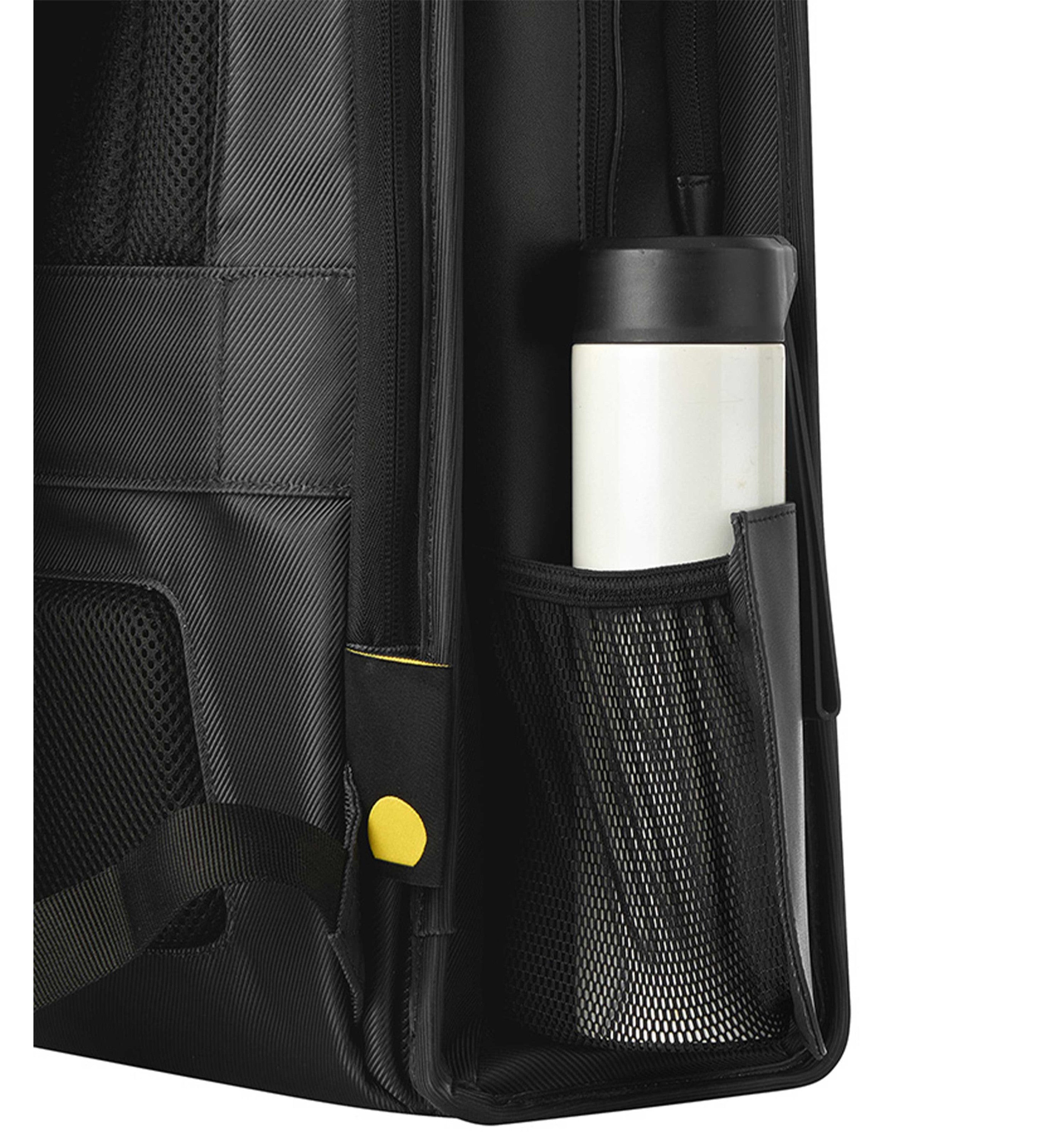 DELSEY PARISARCHE 2-CPT 14" BACKPACK BLACK