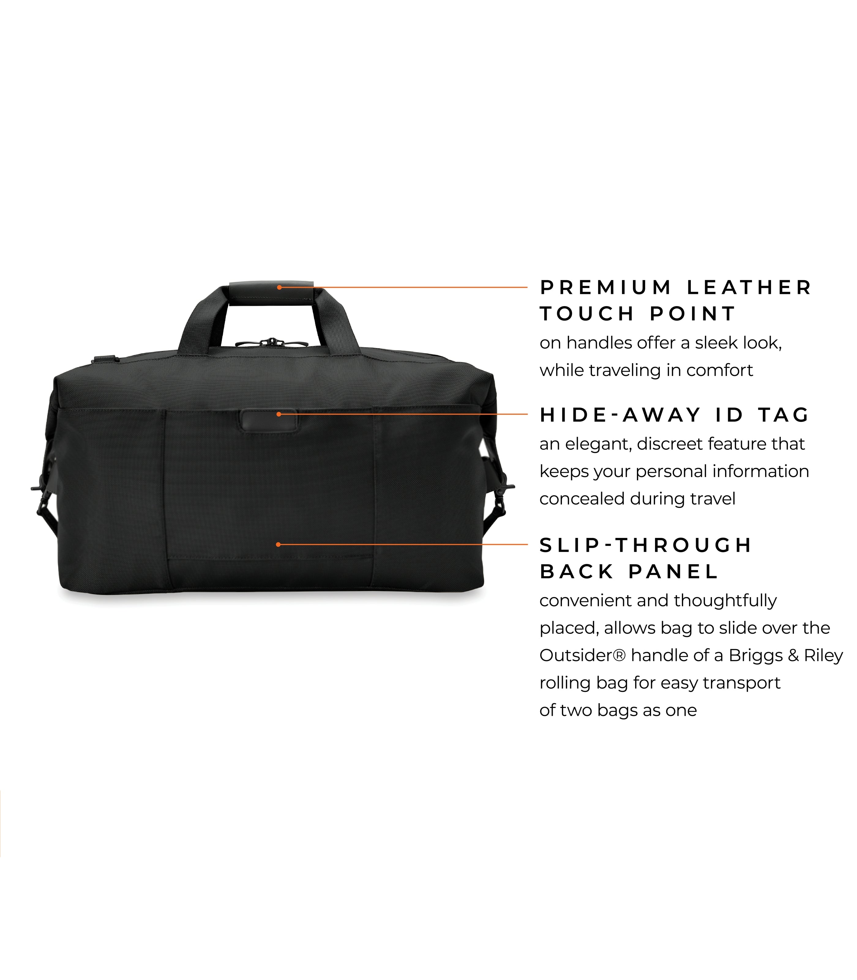 BRIGGS & RILEYWeekender Duffle Duffle Bag Black